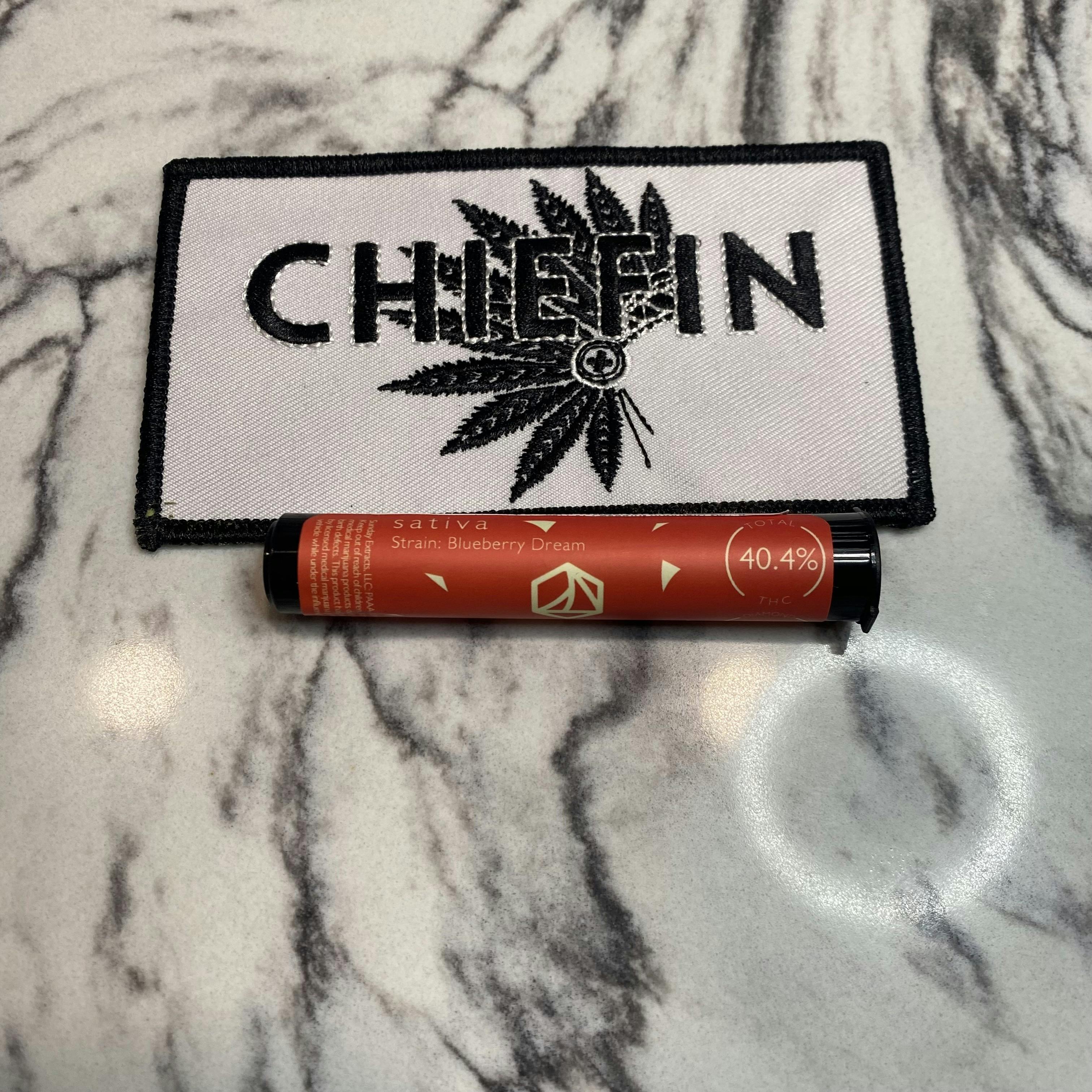 0.75g Single Diamond Infused Pre-Roll - Blueberry Dream