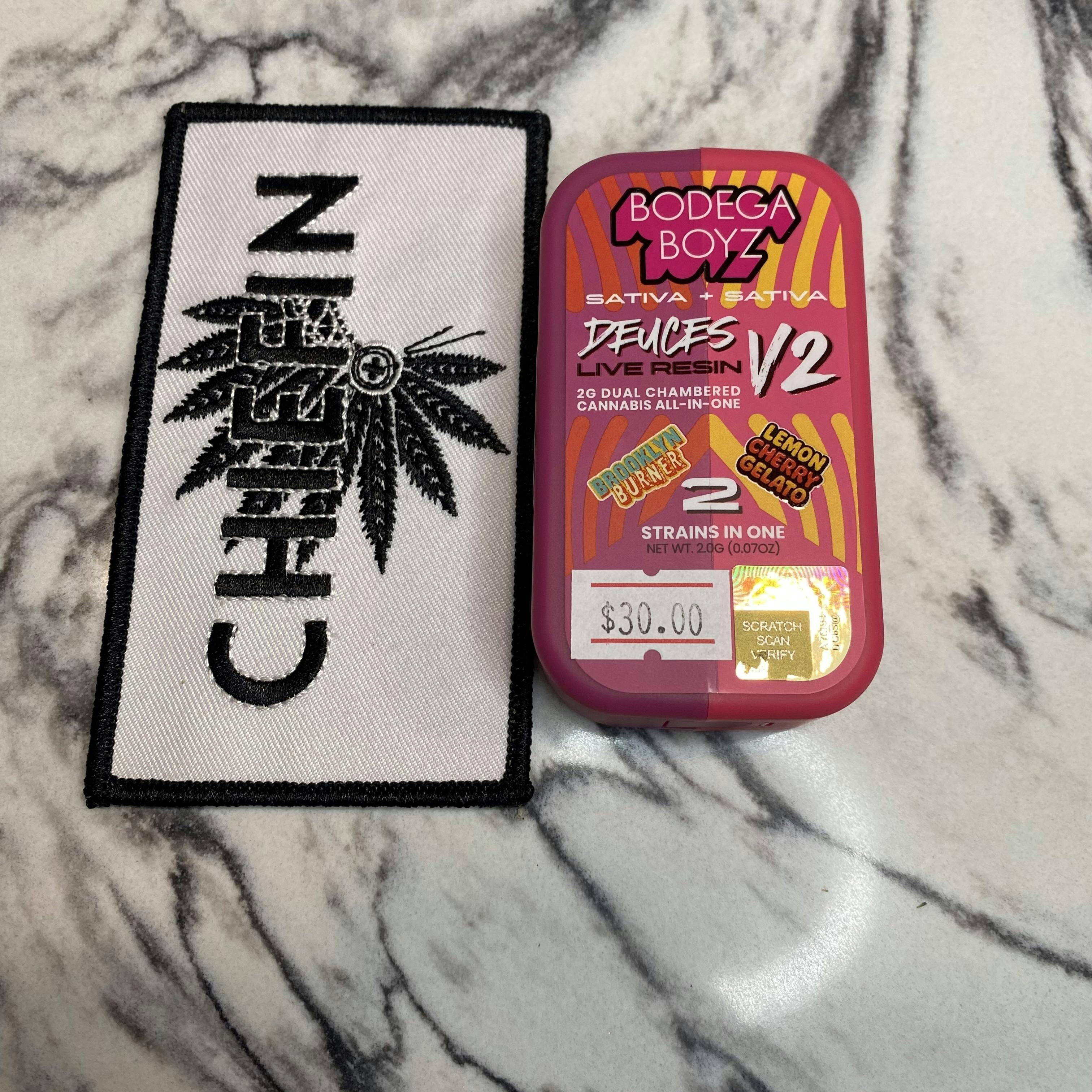 Deuces | Brooklyn Burner + Lemon Cherry Gelato | Disposable | 2g