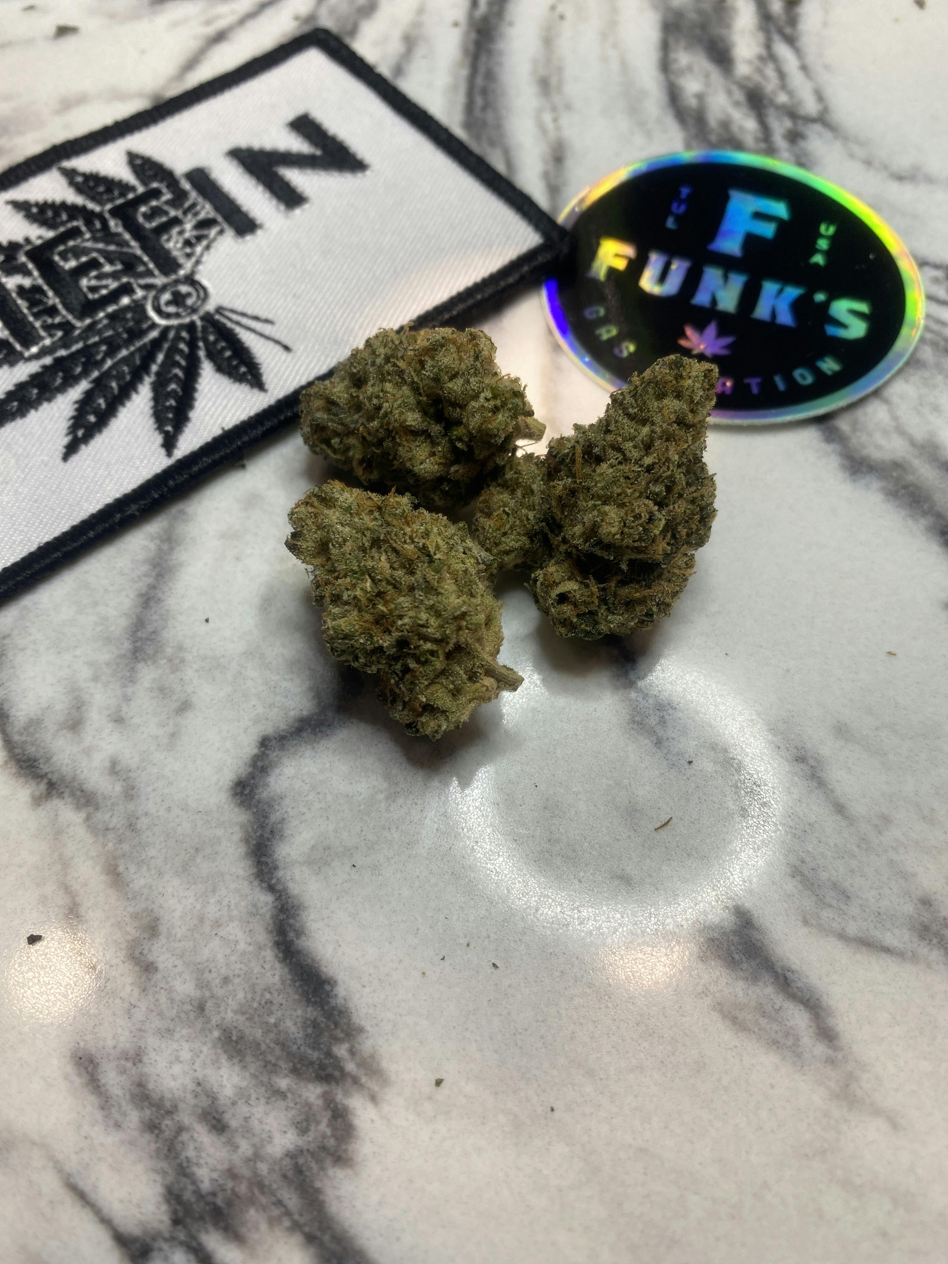 Funk Gas Station Lemon Cherry Driver 3.5g (Lemon Cherry Gelato x Devil Driver) Hybrid