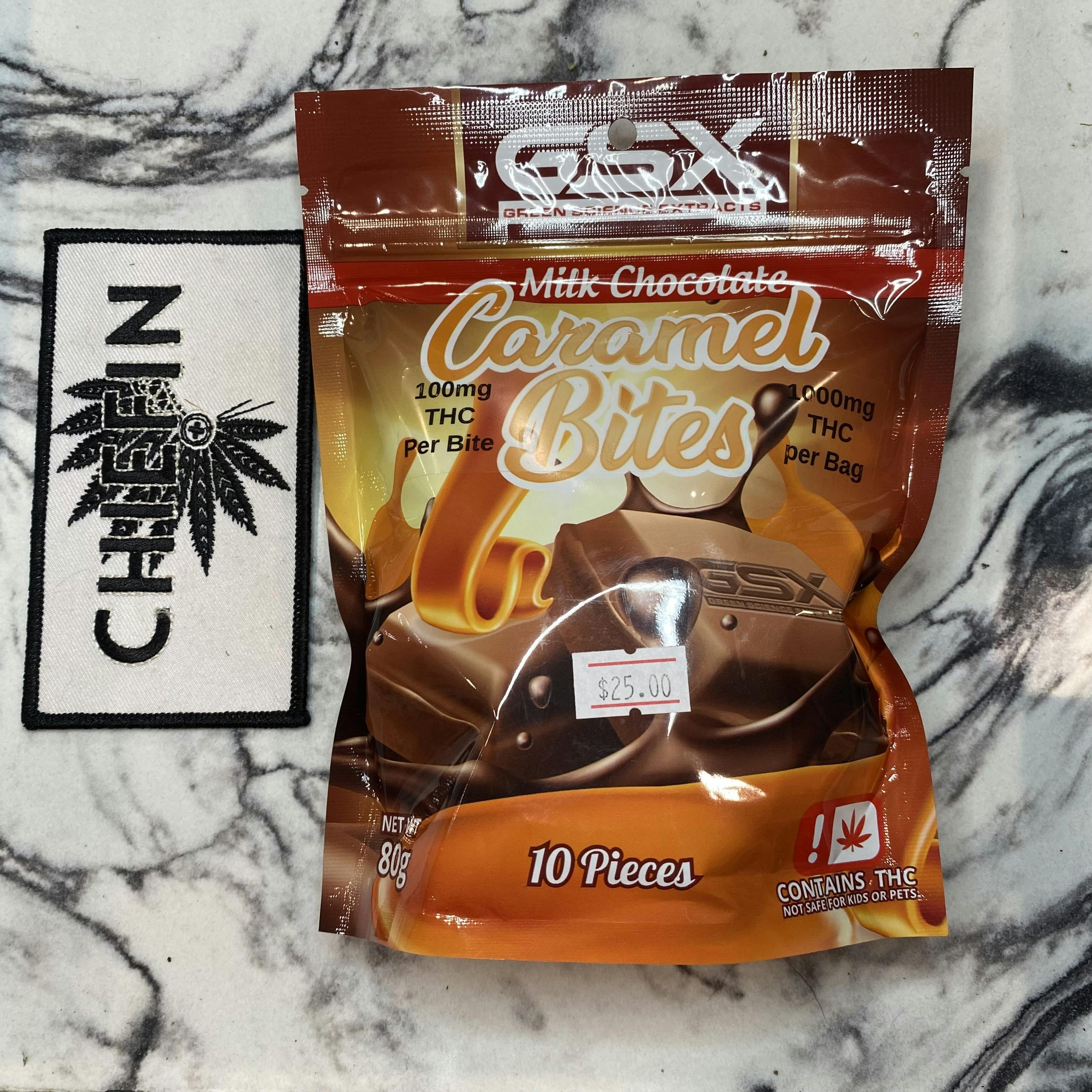 GSX - 1000MG - Caramel Chocolates | Chocolates | 10pk | 1000mg/ea