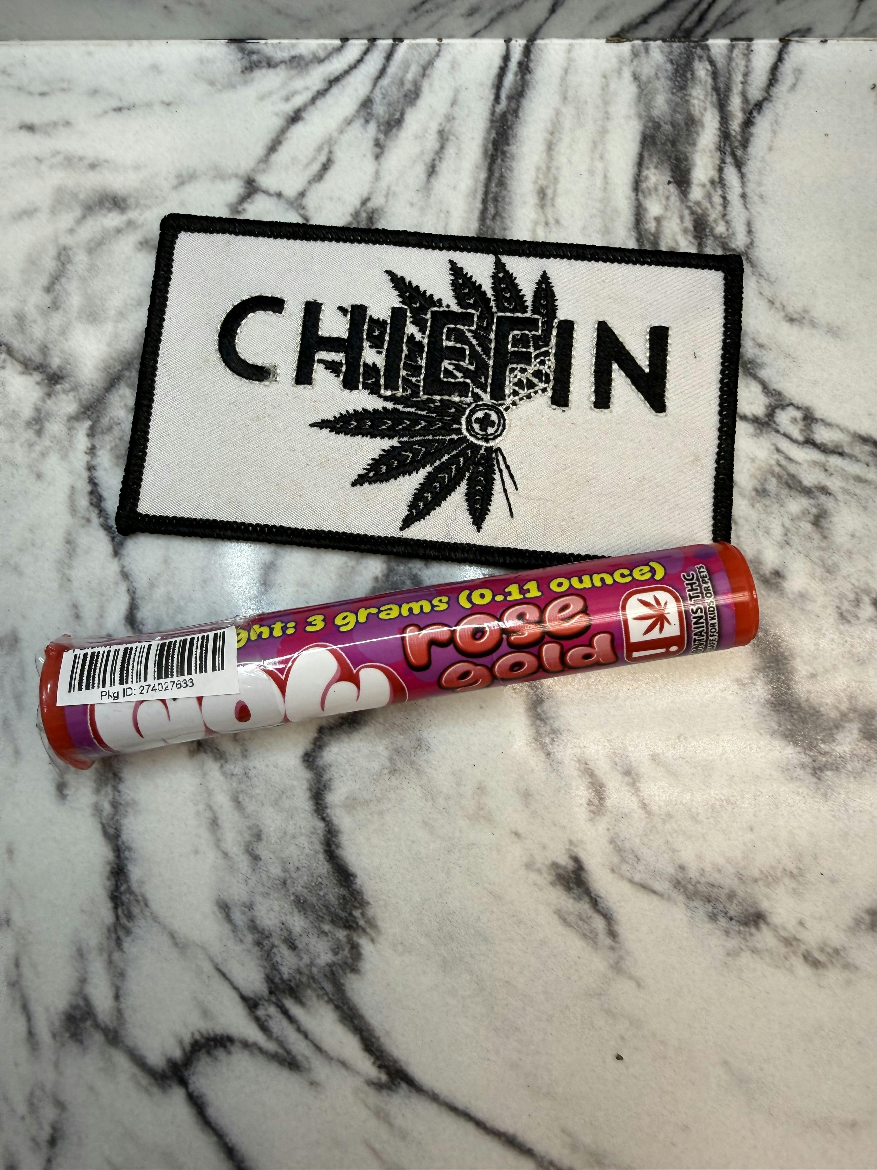WOW | 3G | Blunt | Rose Gold Sativa