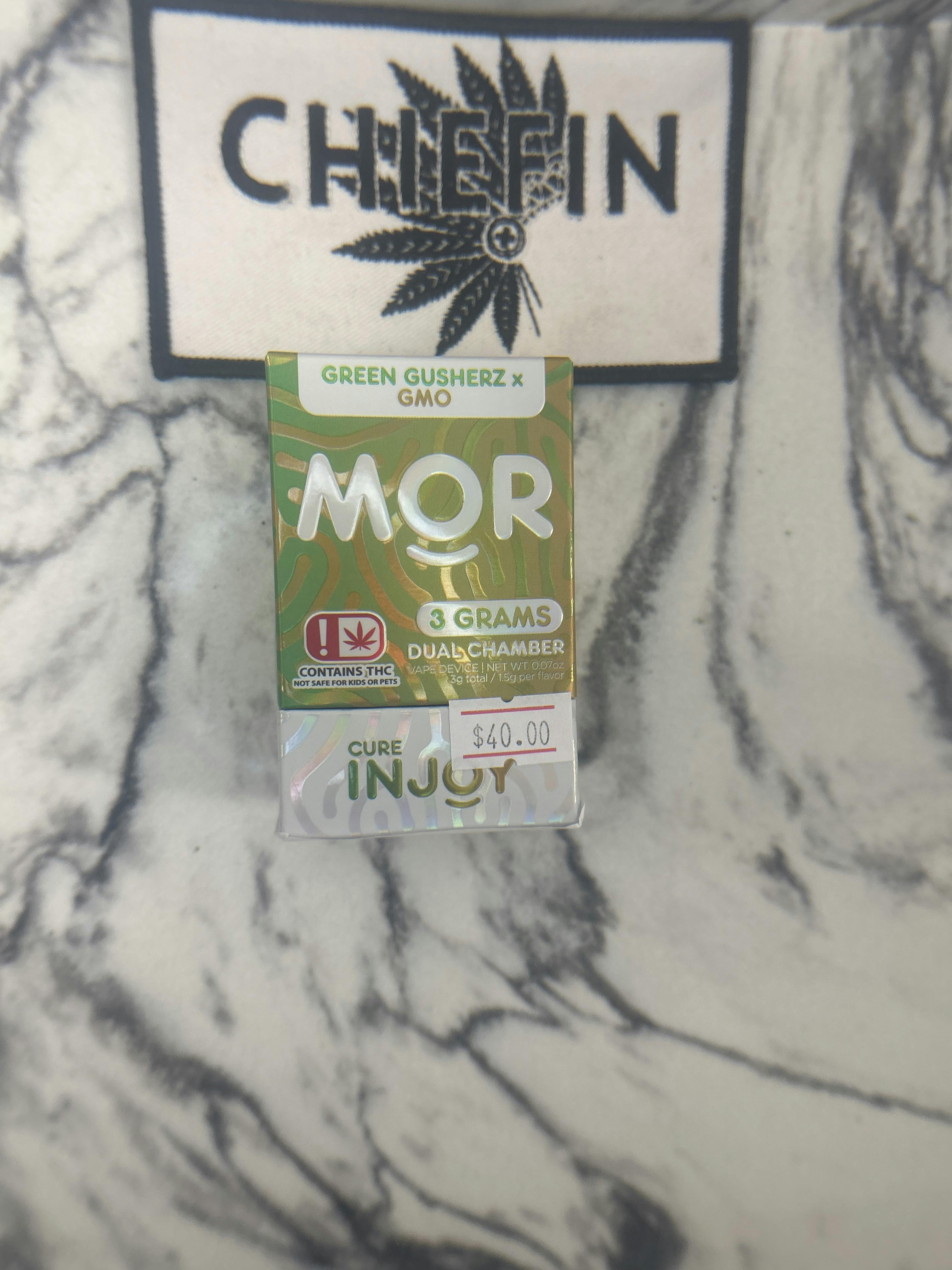 Green Gusherz & GMO | MOR Disposable | 3g