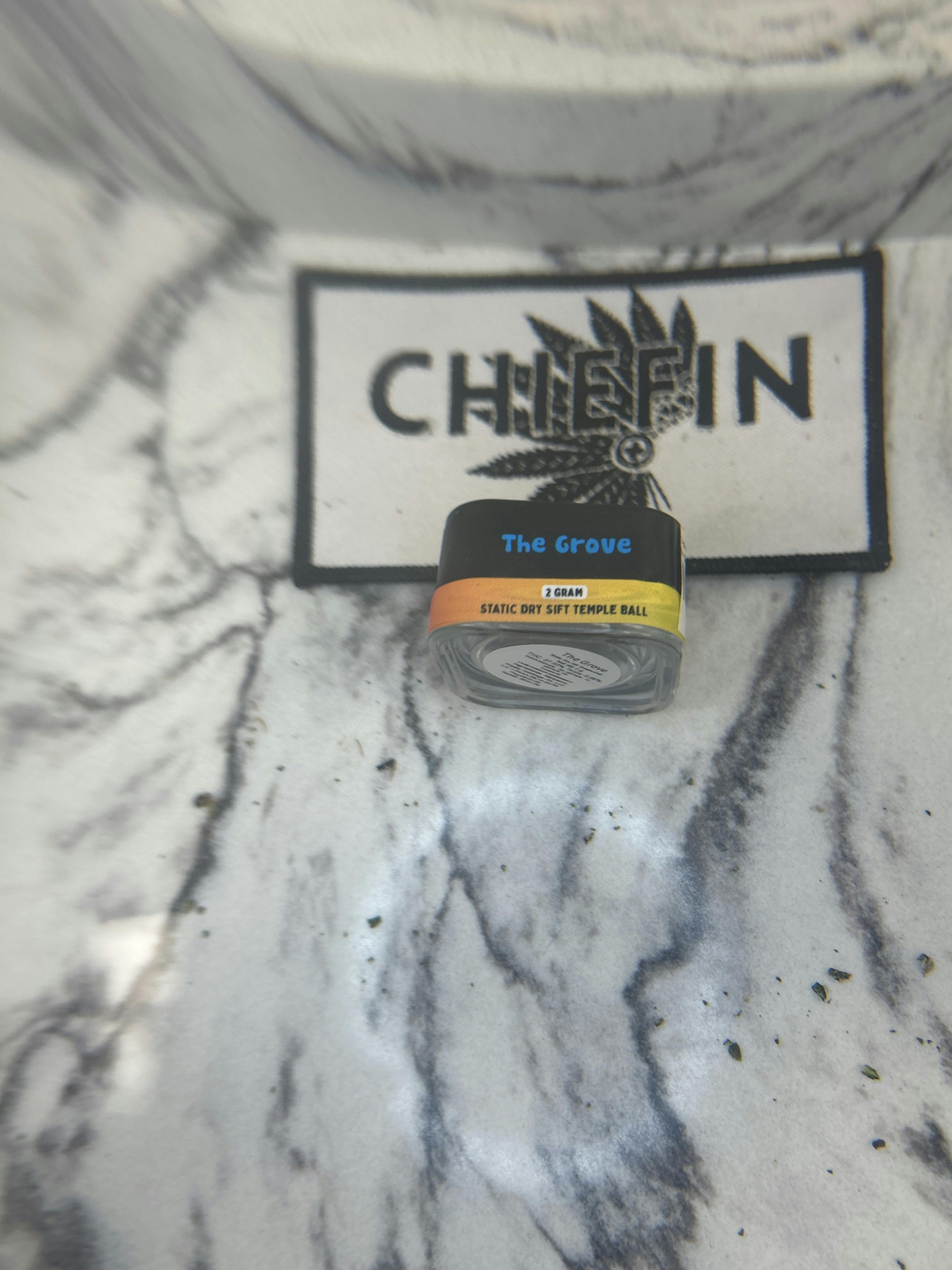 Happy Community Hash Static Dry Sift Temple Balls - The Grove - 2 g