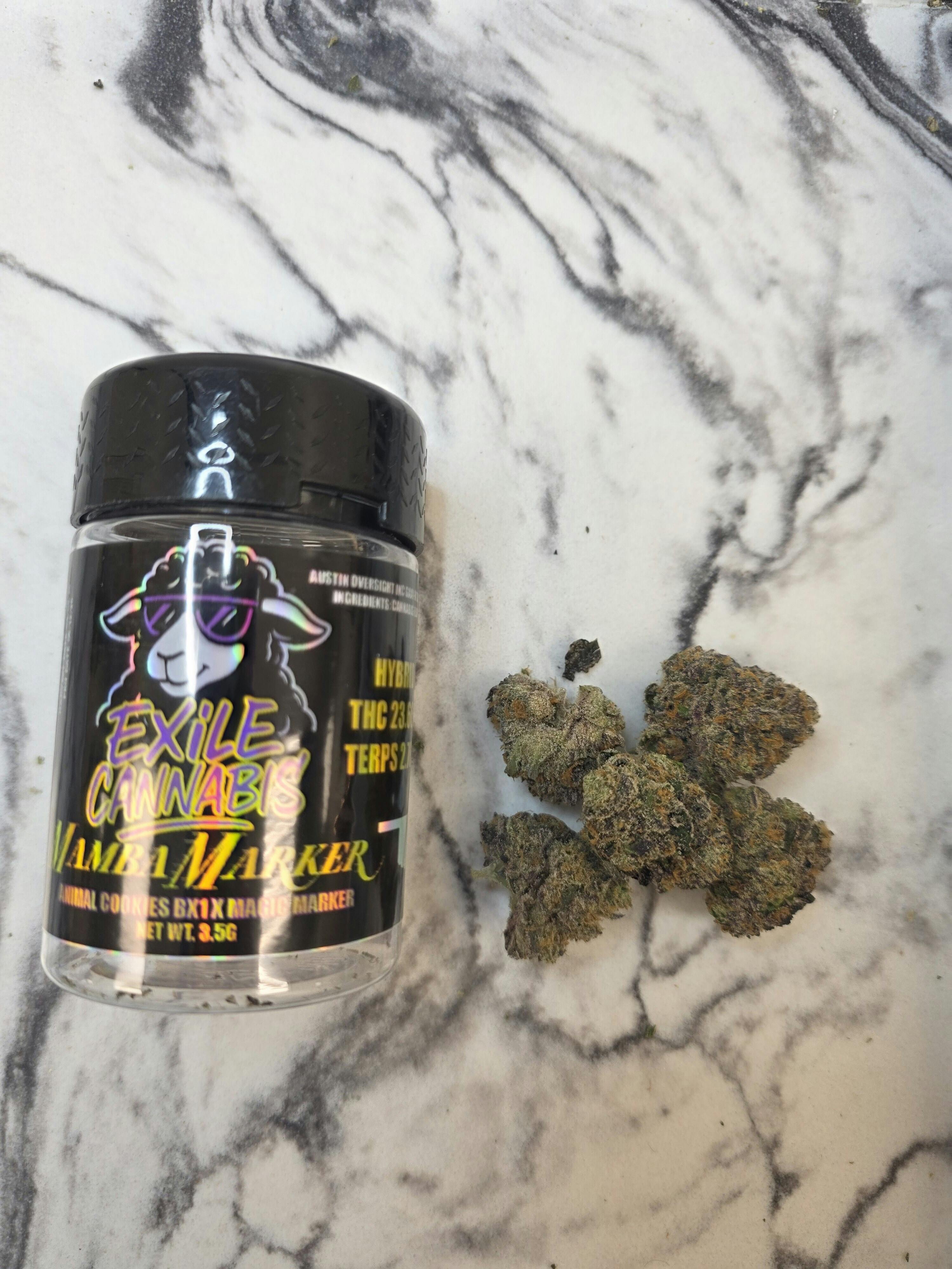Exile MAMBA MARKER - 3.5 GRAMS Indica