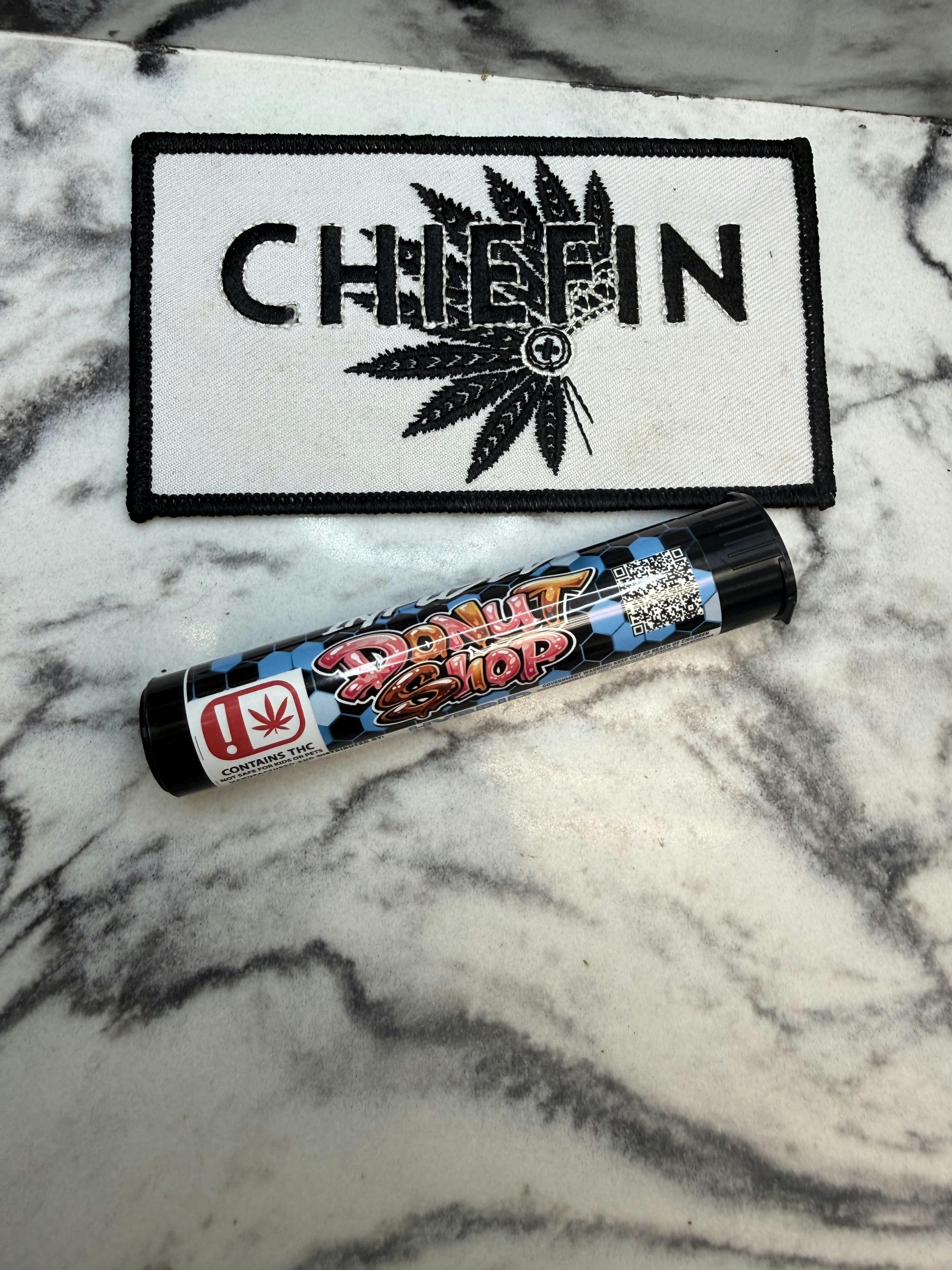 Cartel Oil Co | Infused Pre-Roll | Hybrid | Donut Shop | 1.2g
