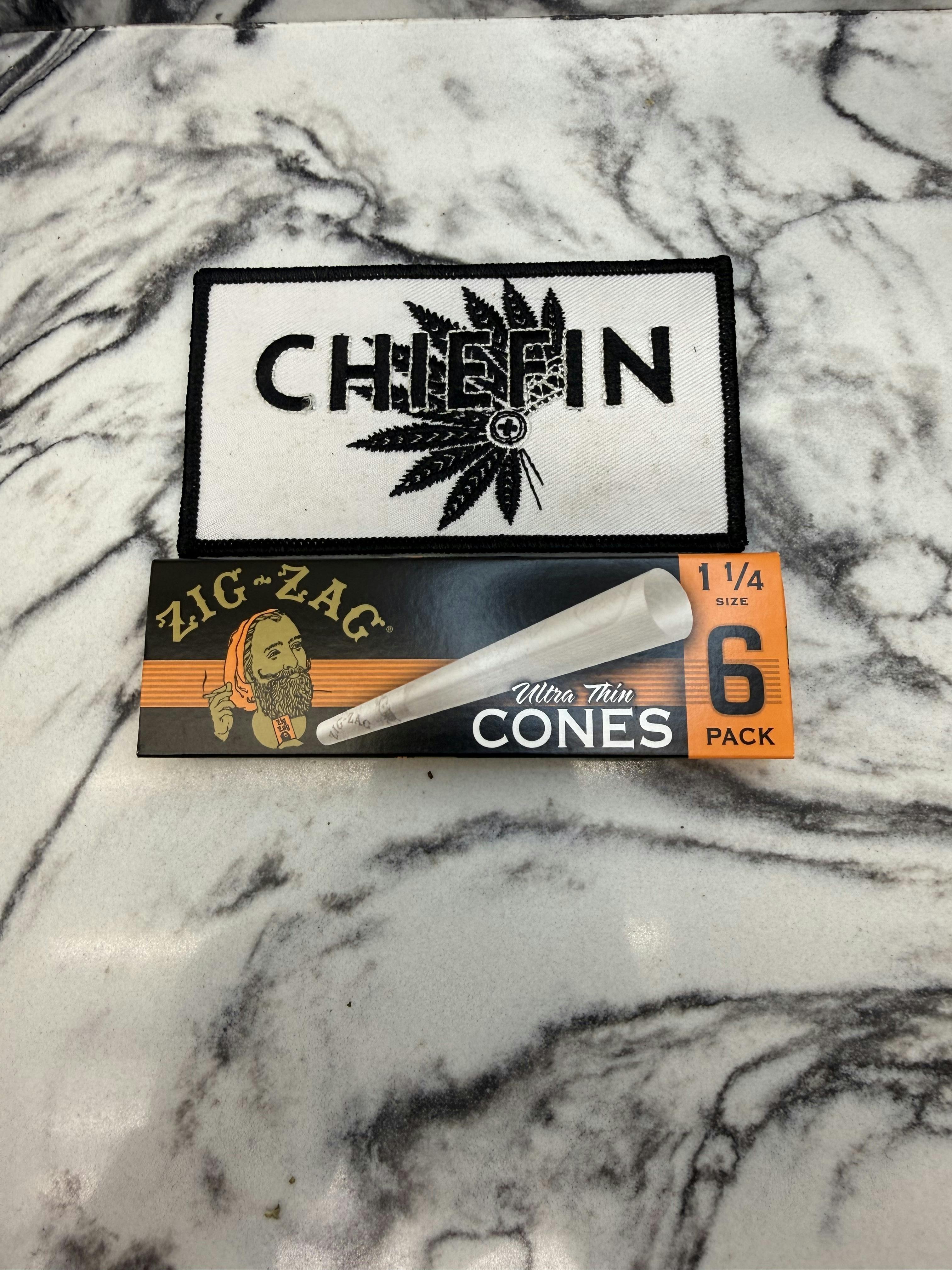 Zig Zag Cones 1 1/4