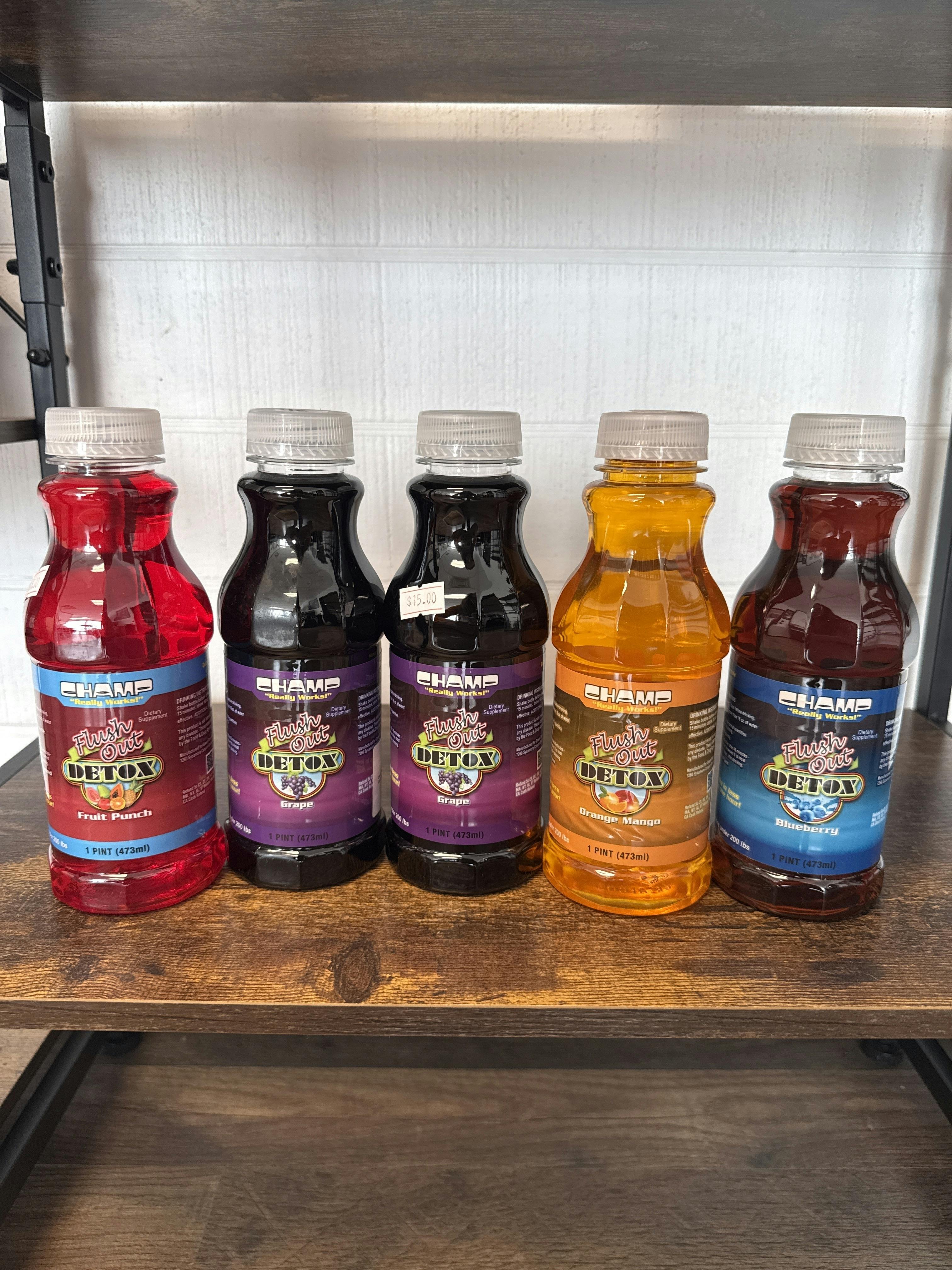 Champ Flush Out Detox Drinks * 21+ NO MED CARD REQUIRED*