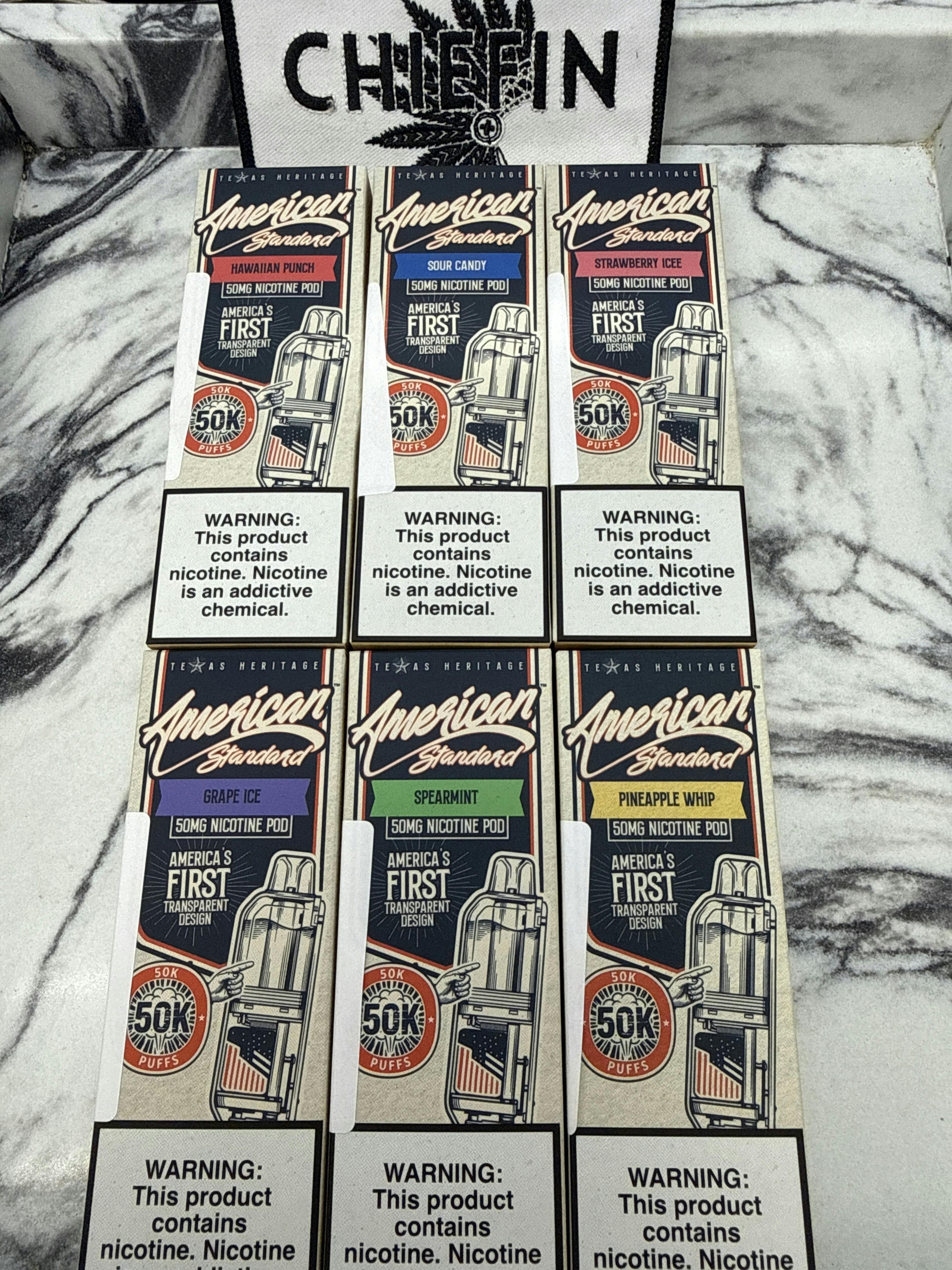 AmericanStandard Pods 50k puffs