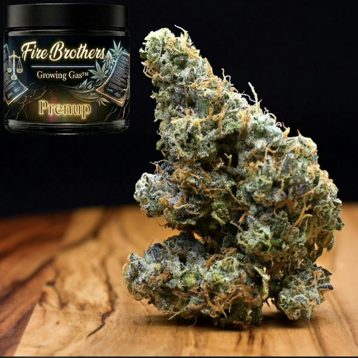 Fire Brothers Prenup As 3.5g Indica (Wedding cake x Animal Mintz)