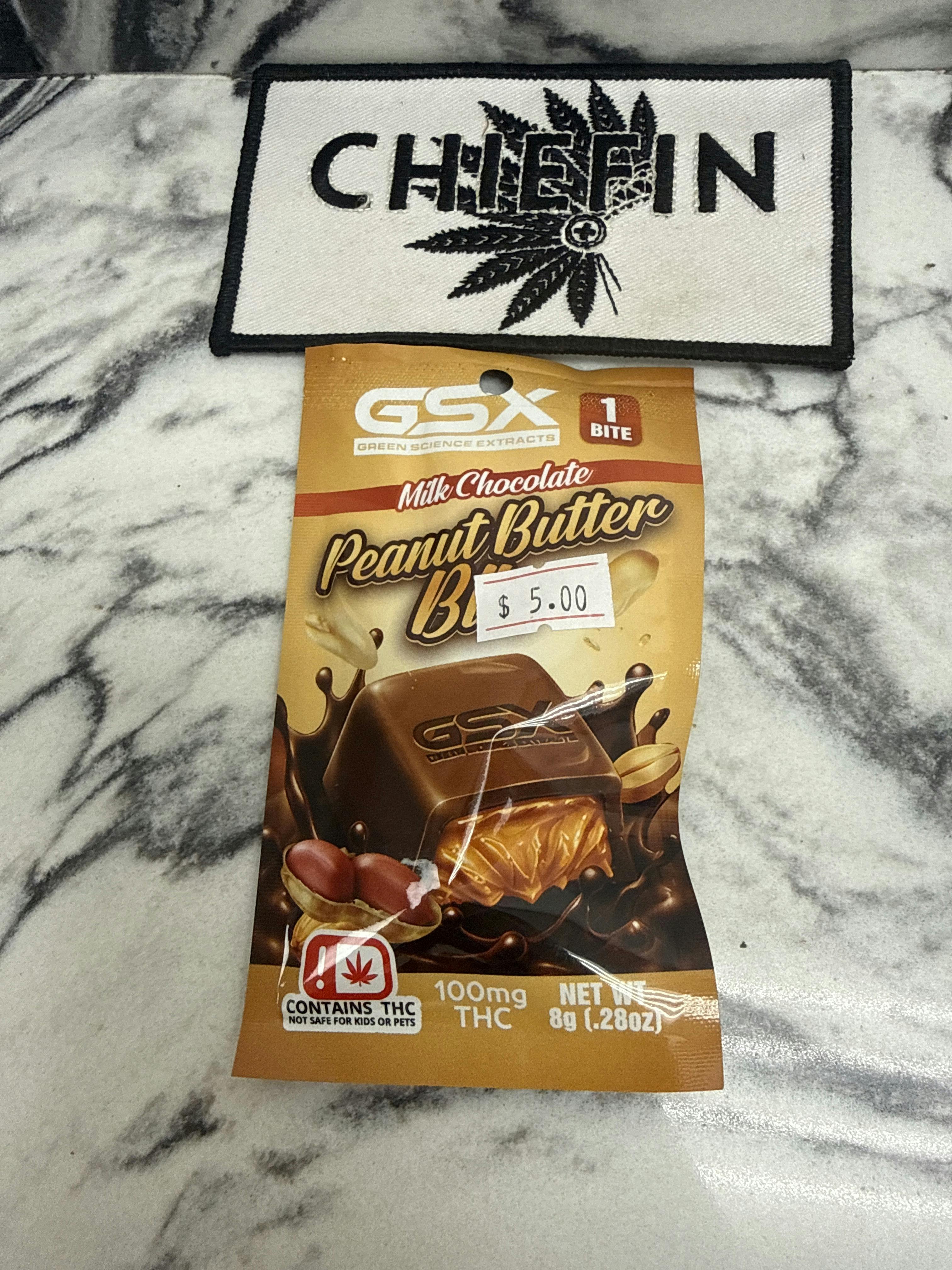 GSX Single Peanut Butter 100mg Bite