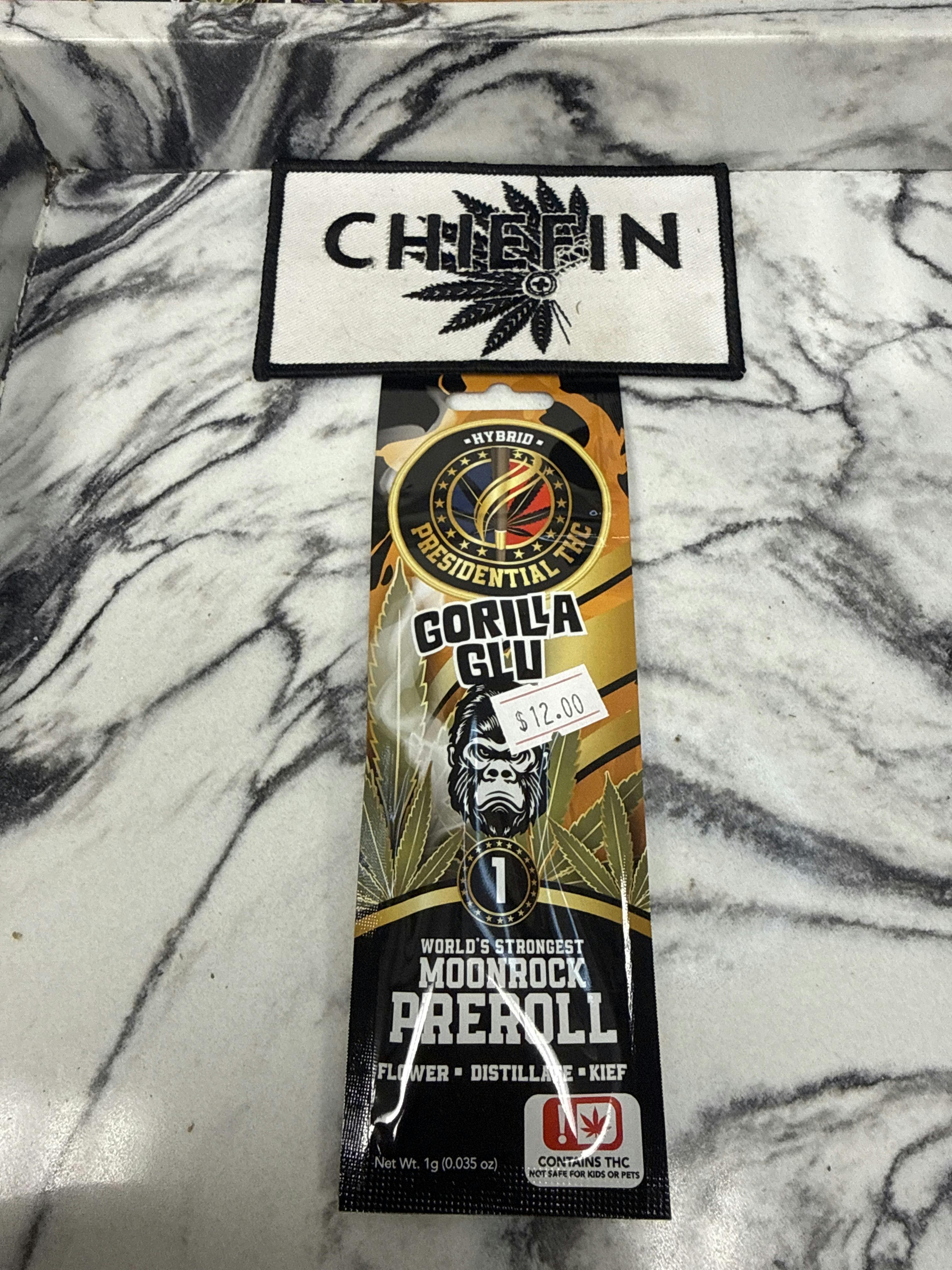 Presidential Moon Rock Preroll 1g - Gorilla Glue