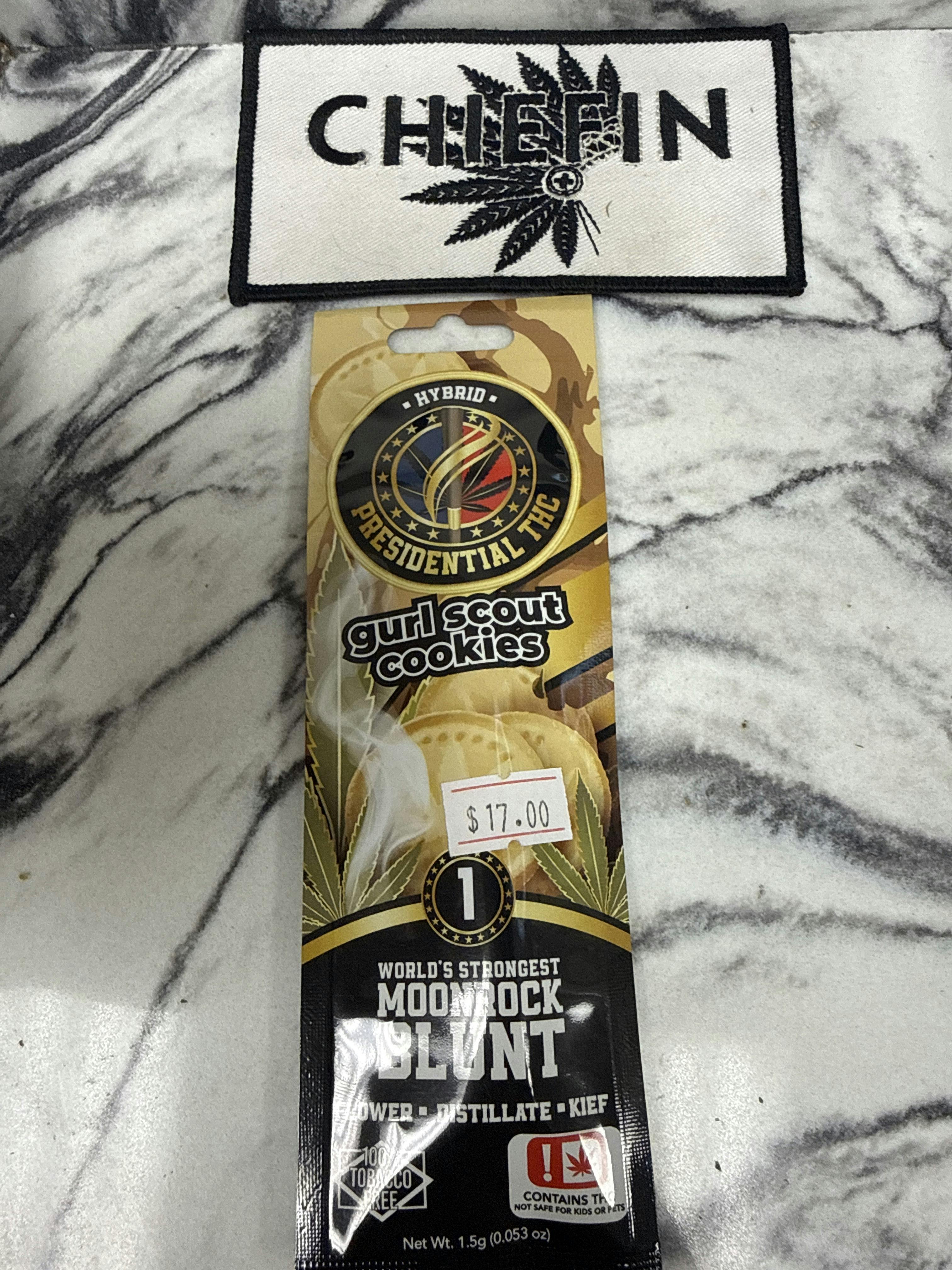 Presidential Moon Rock Blunt 1.5g Gurl Scout Cookies