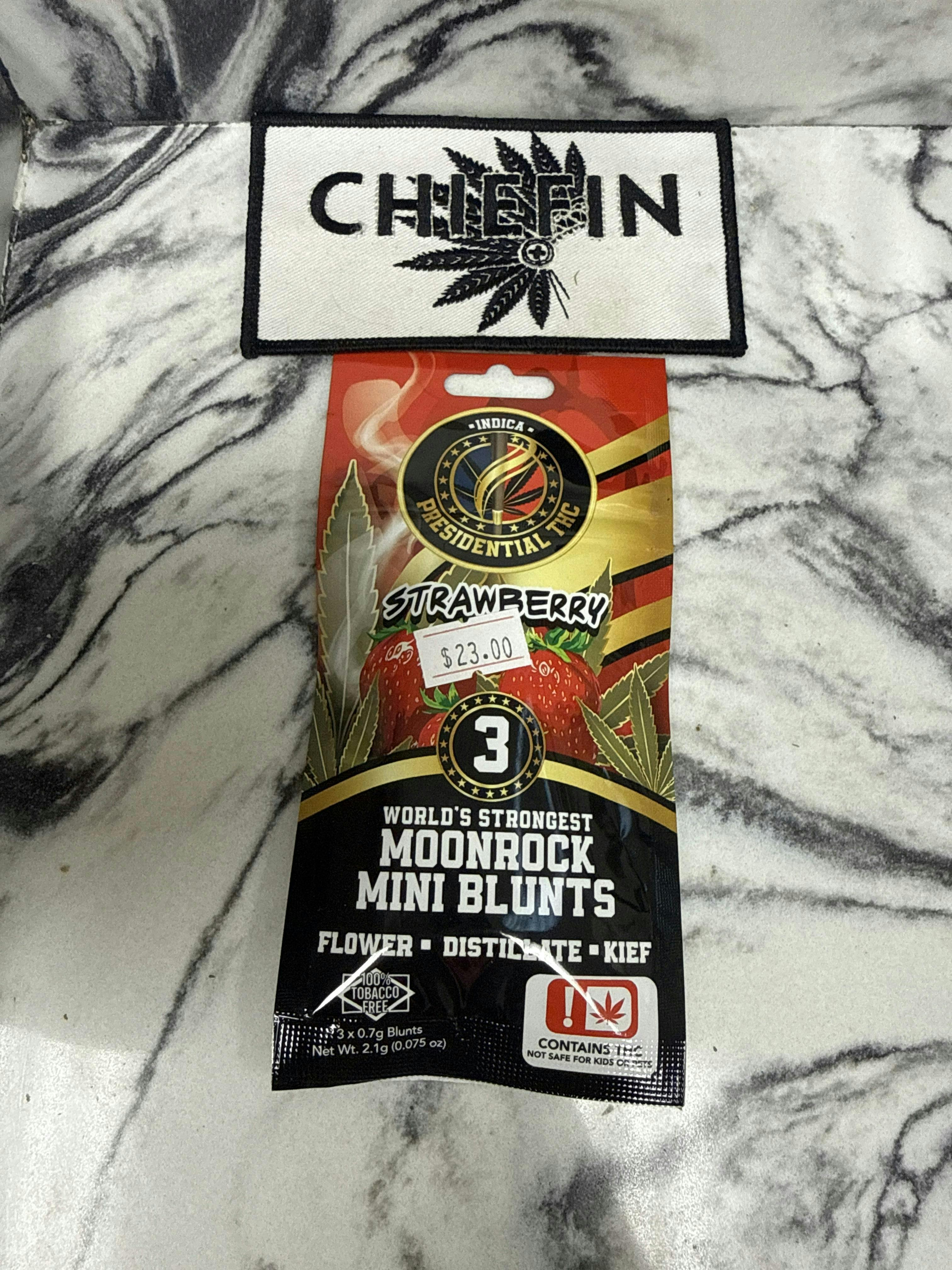 Presidential Moon Rock Mini Blunt Strawberry