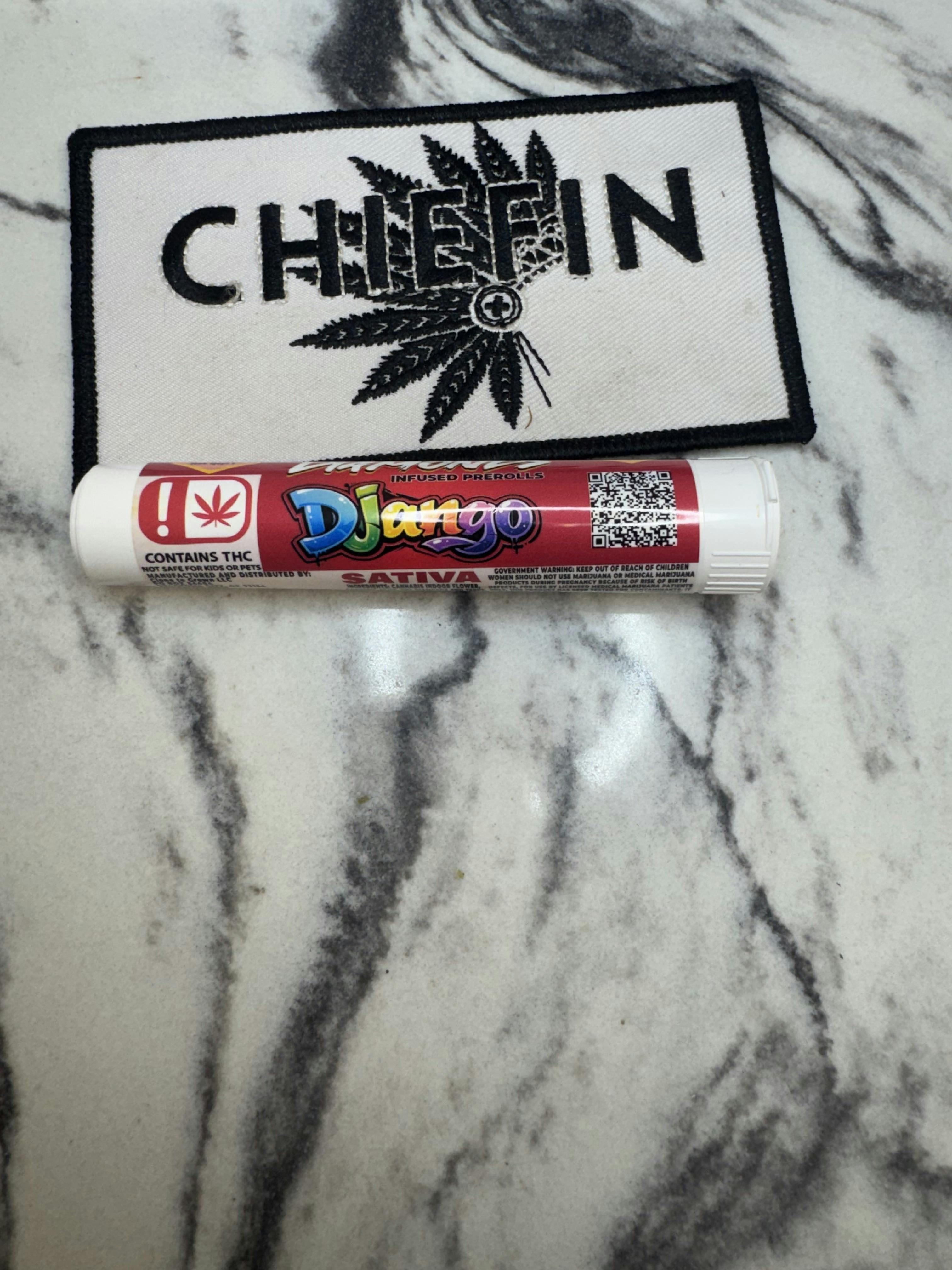 Cartel Oil Co | Diamond Infused Pre-Roll | Sativa | Django | 1.2g
