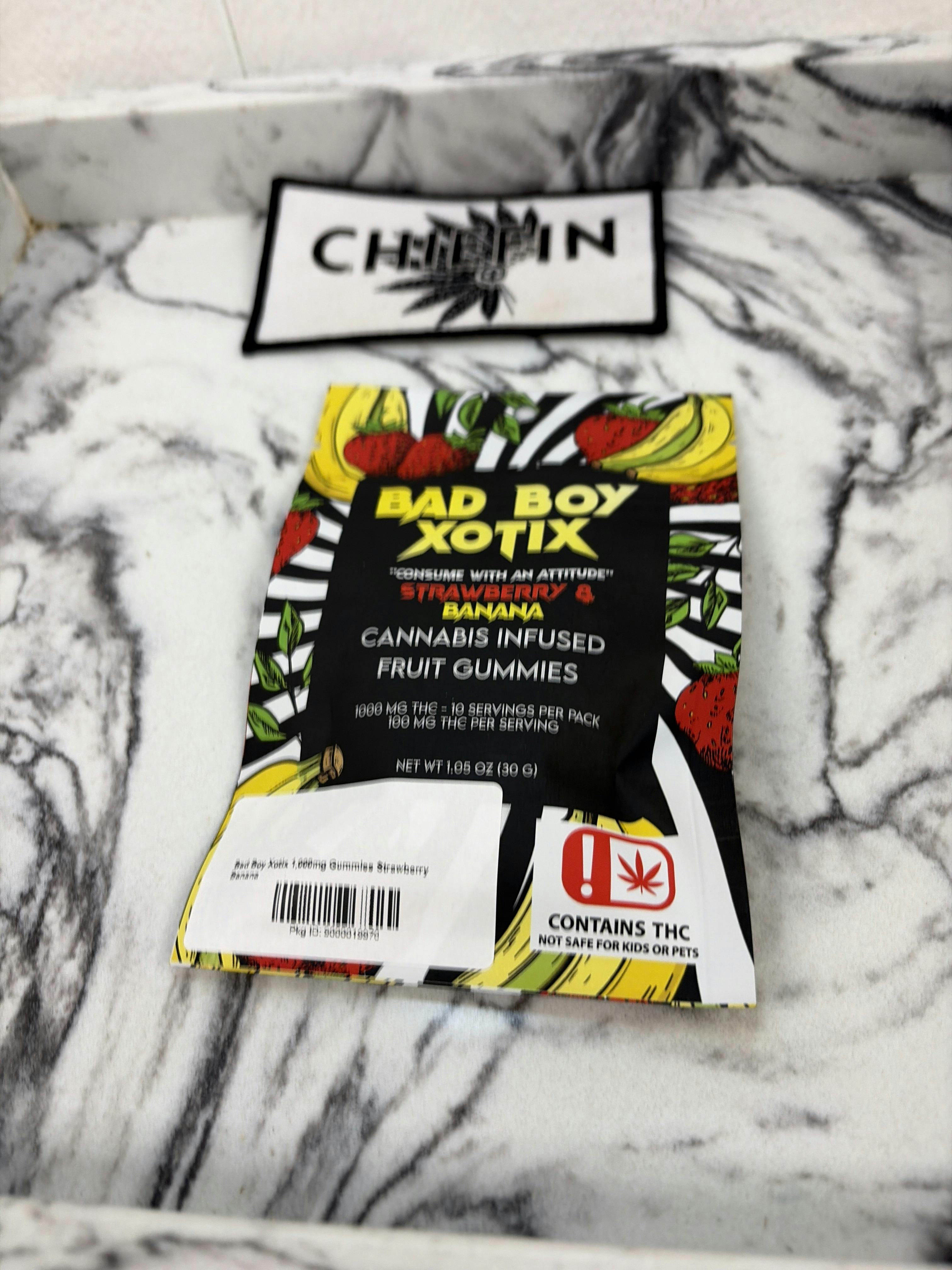Strawberry Banana Gummies | 10pk | 1000mg/ea