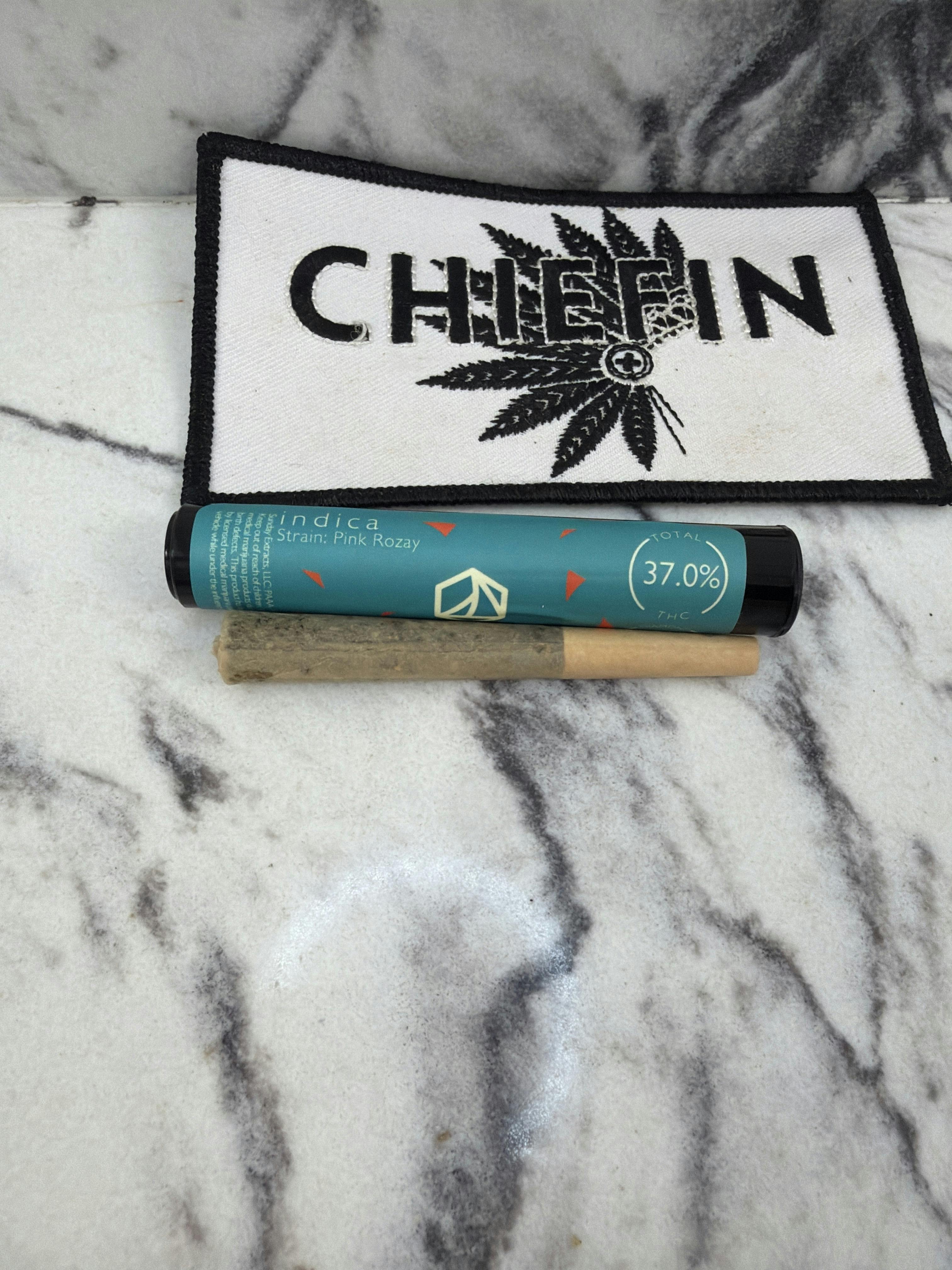 Sunday 0.75g Diamond Infused Pre-Roll - Pink Rozay