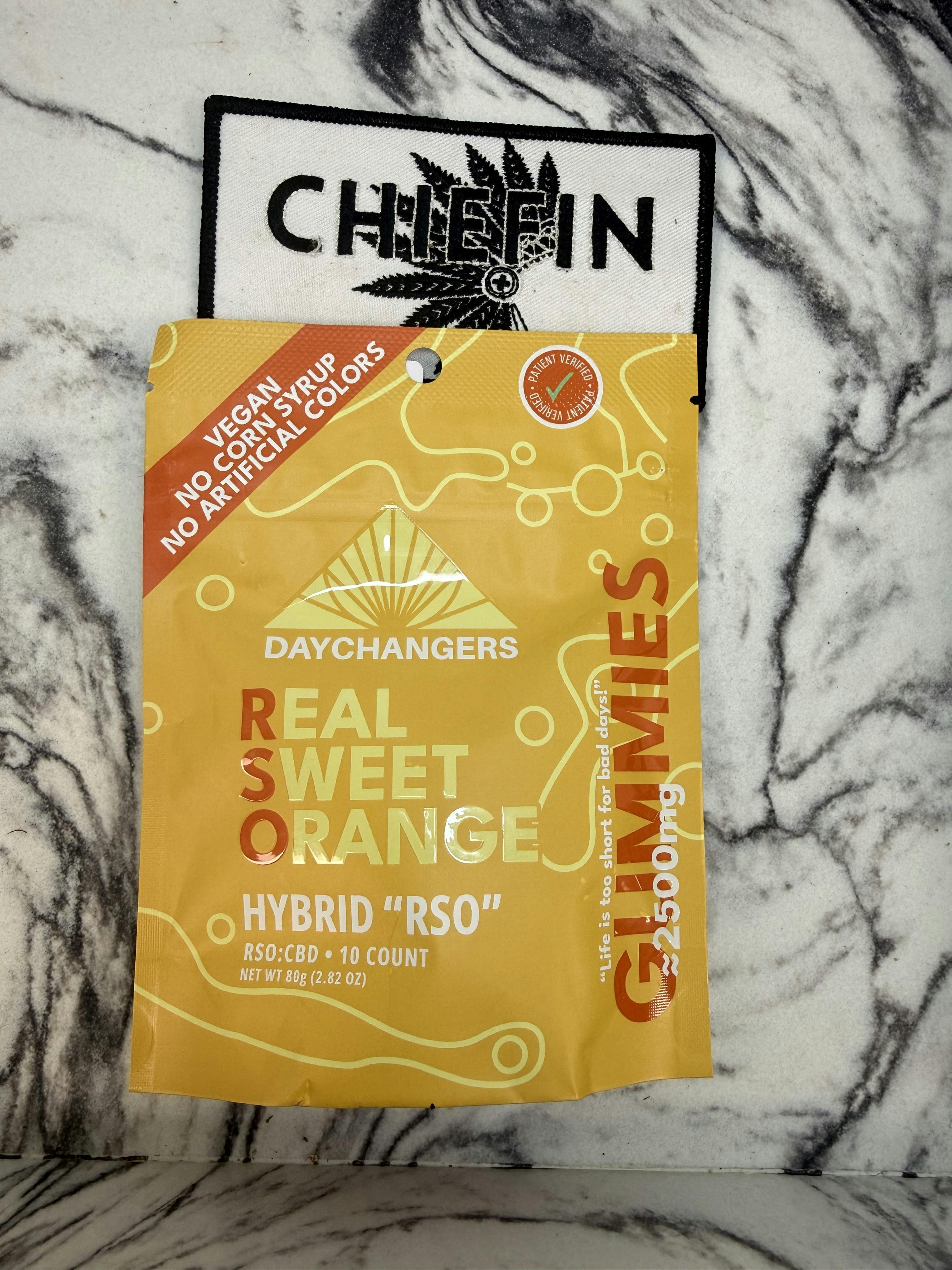Daychangers | Edible | Real Sweet Orange | 2500mg:10ct