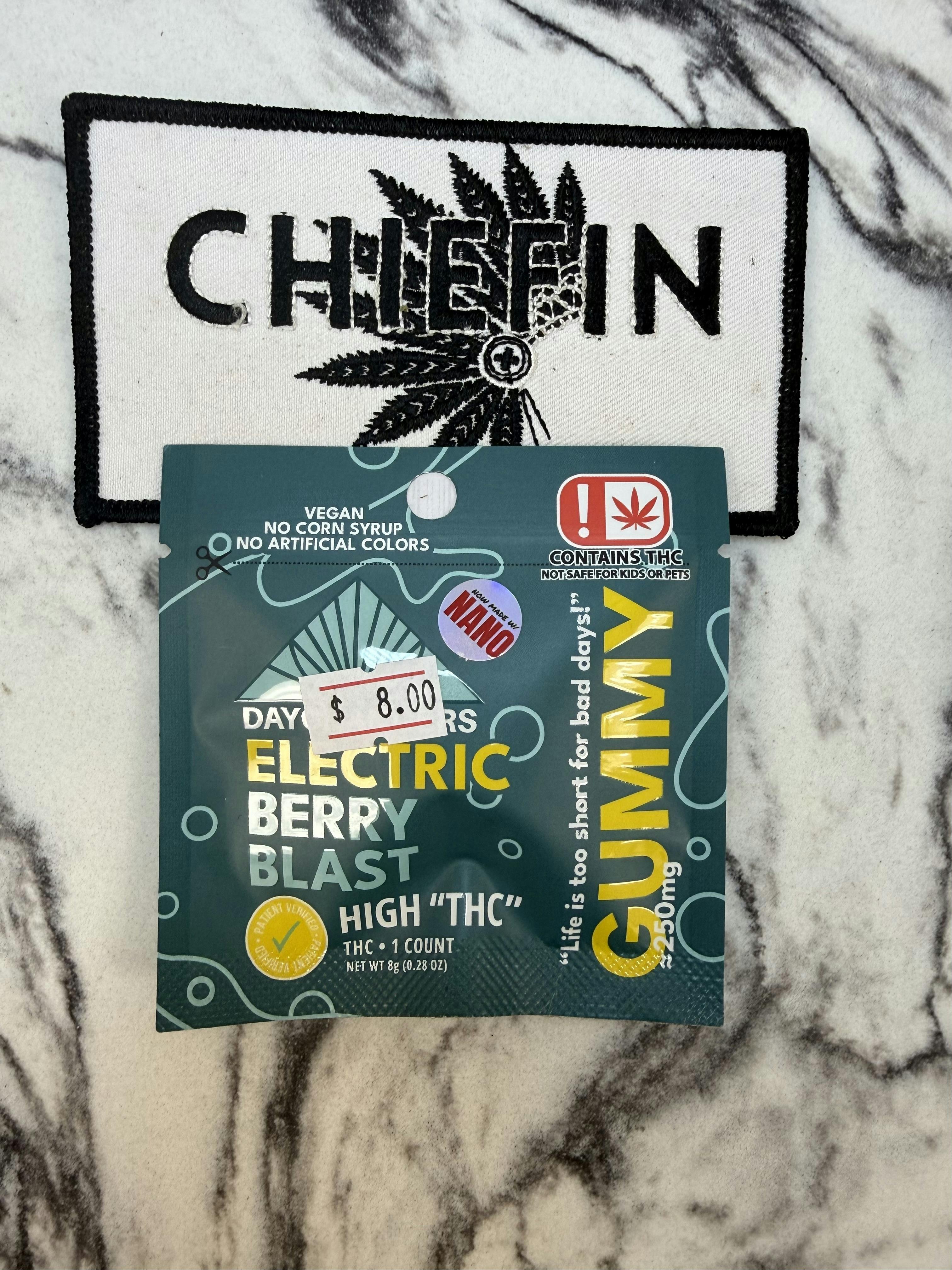 Daychangers | Edible | Electric Berry Blast | 250mg:1ct