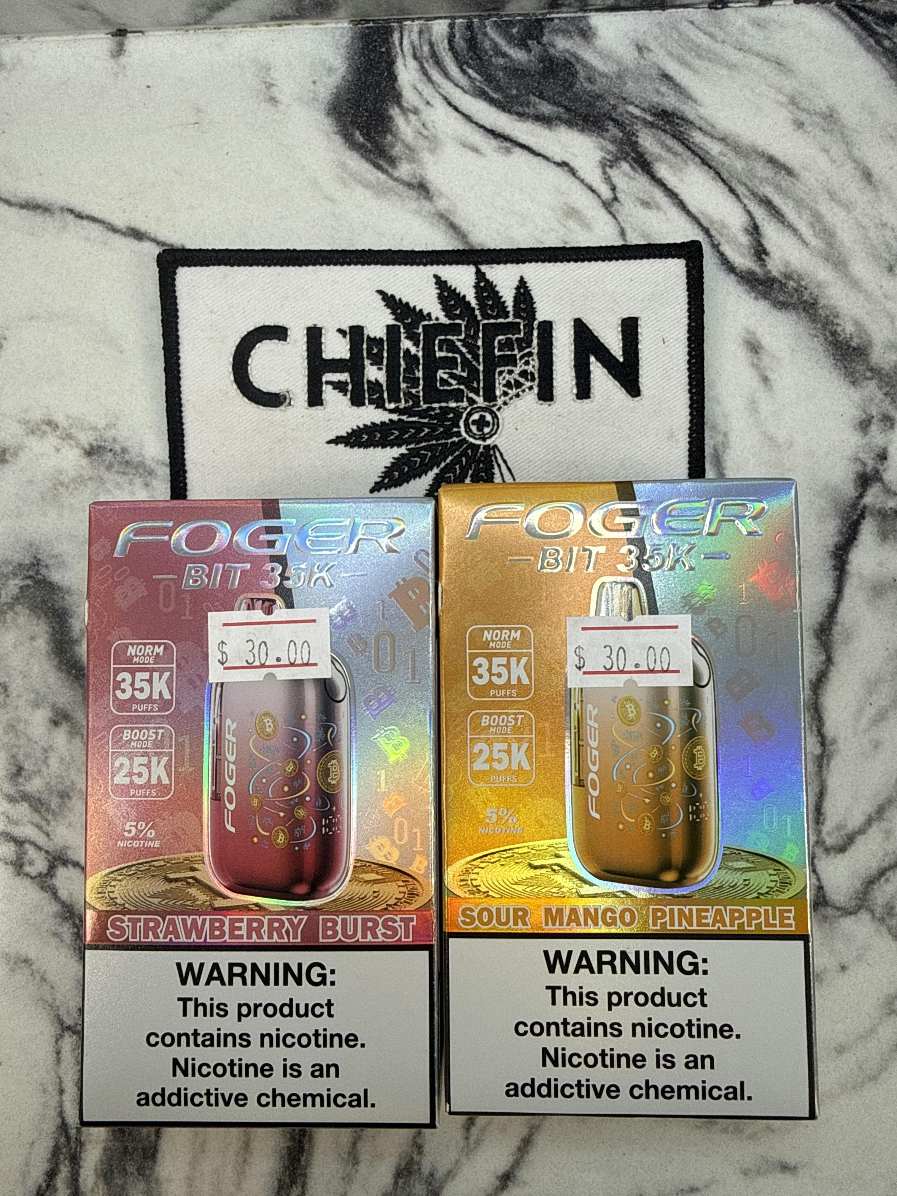 FOGGER 35K PUFFS ALL IN ONE DISPOSABLE *21+ No Med Card Required*