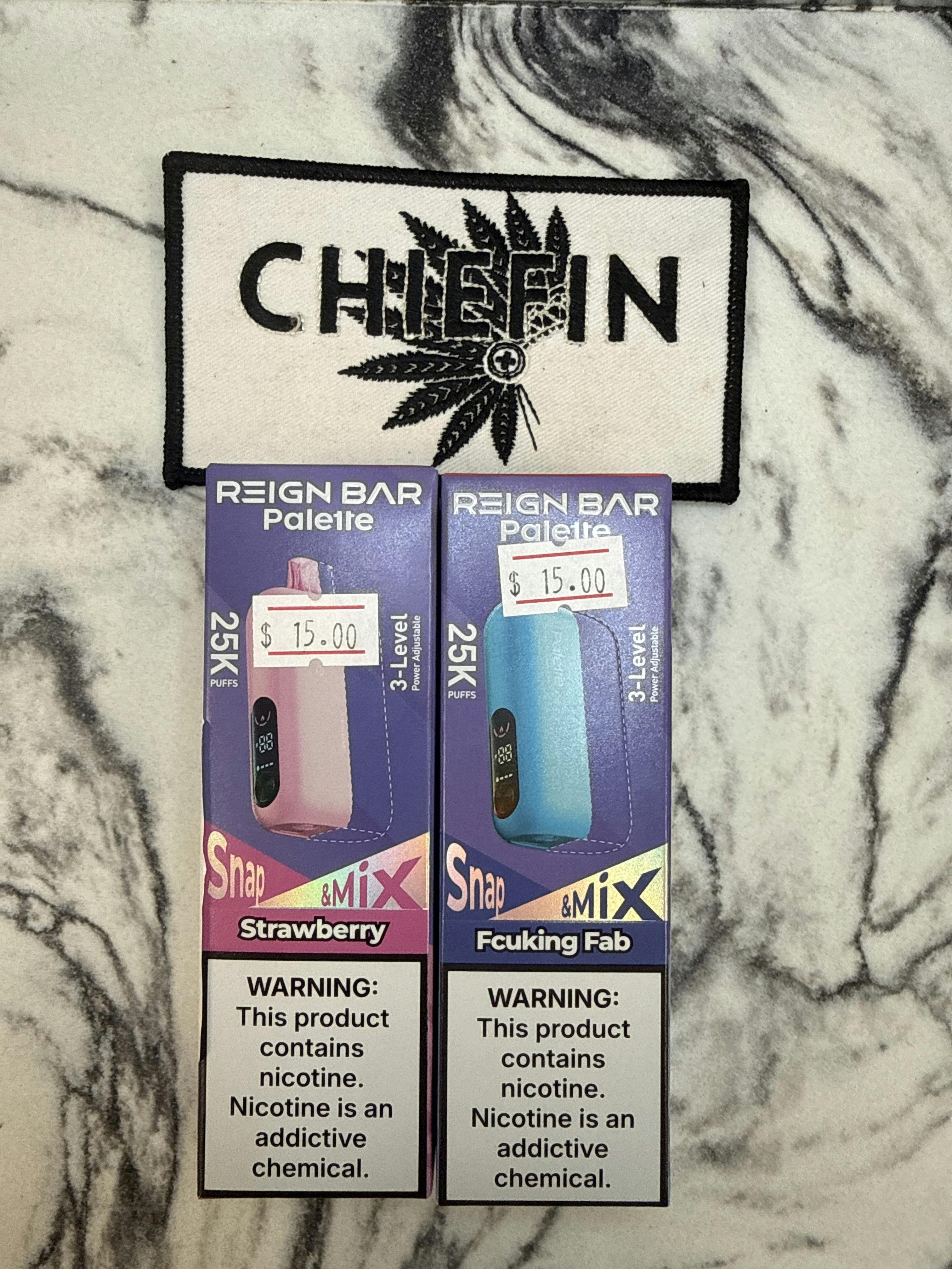 Reign Bar 25k Puffs *21+ No Med Card Required*