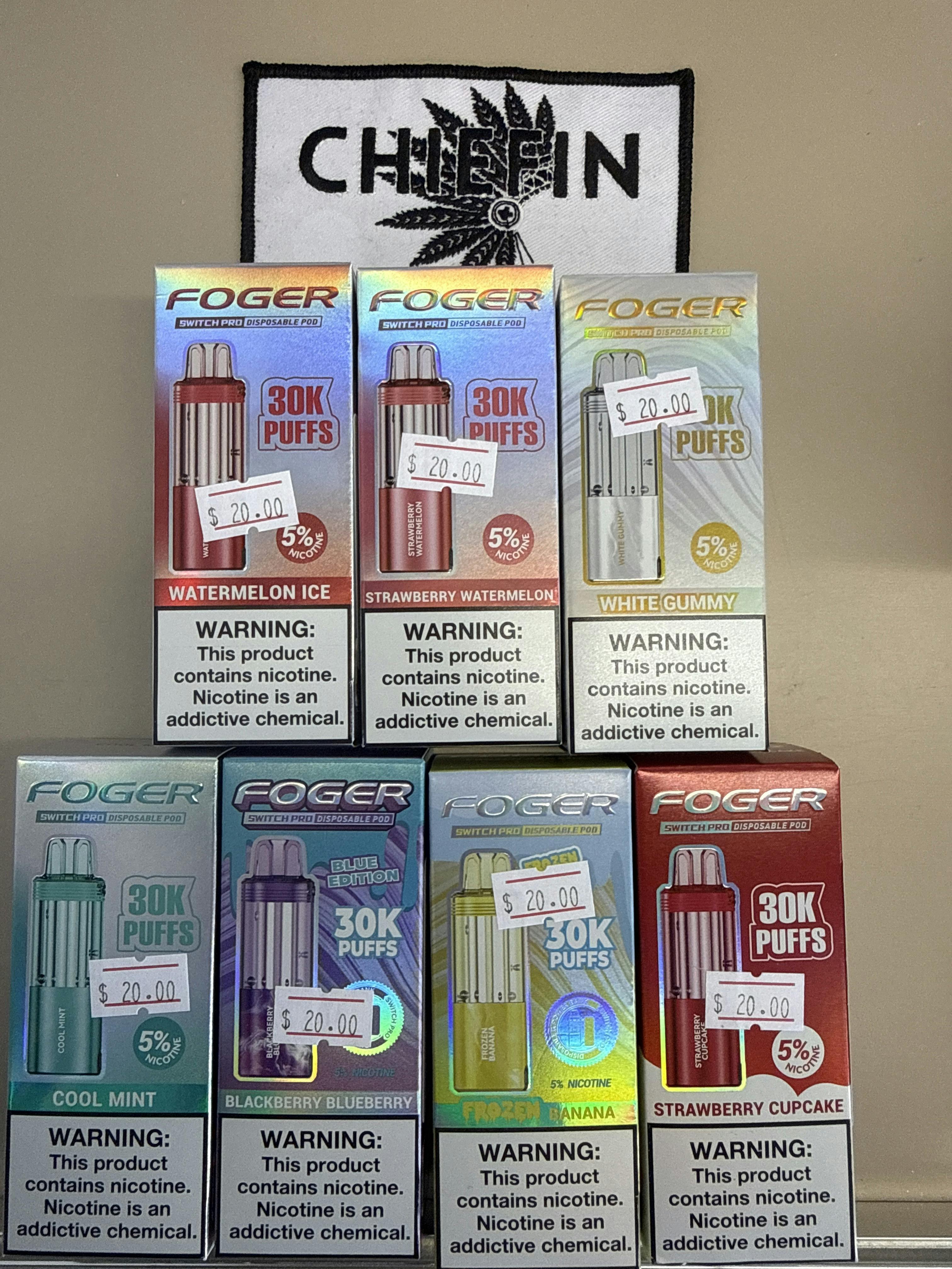FOGGER 30K REFILL COPY *21+ No Med Card Required*