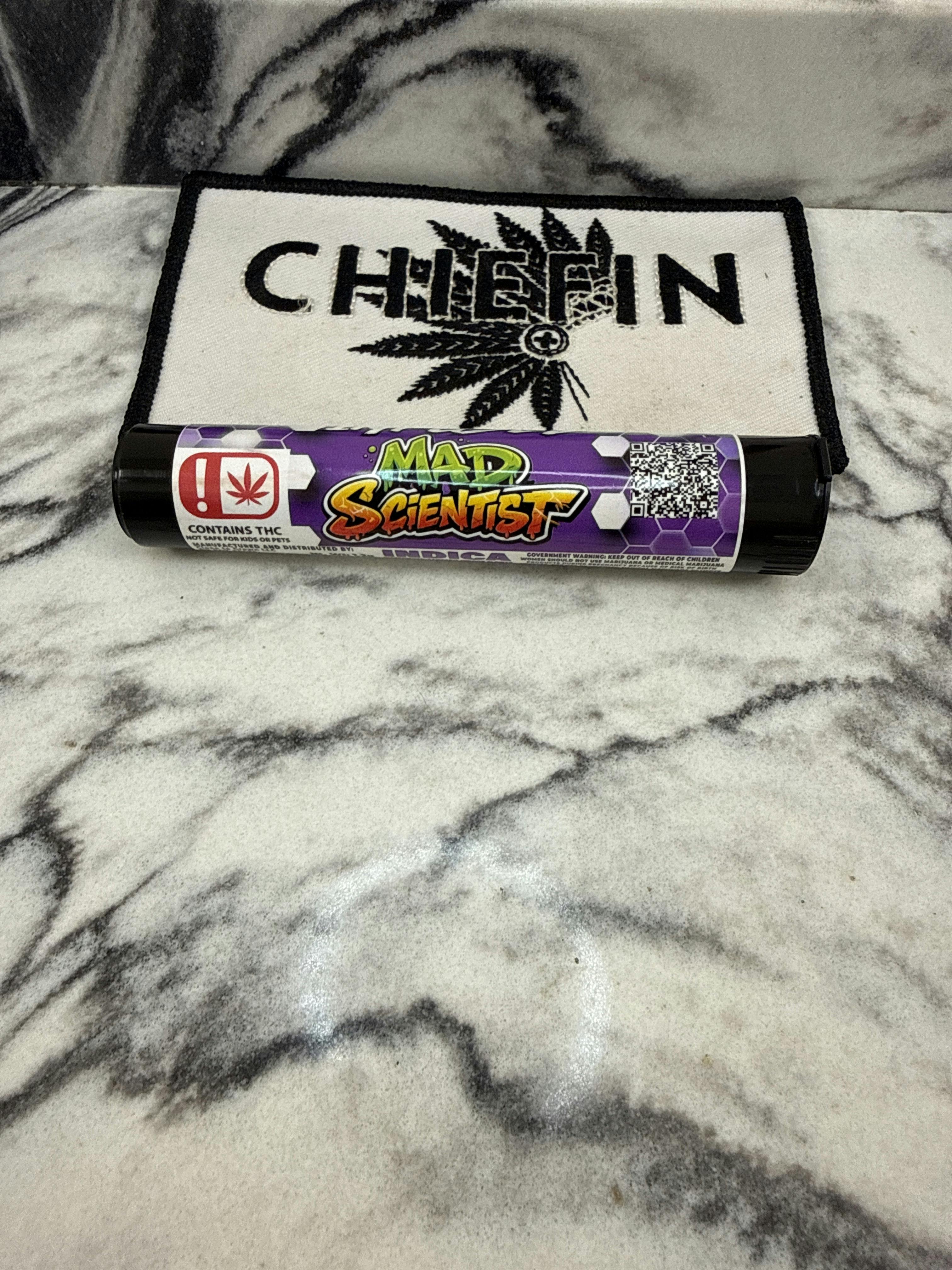 Cartel Oil Co | Infused Pre-Roll | Indica | Mad Scientist | 1.2g