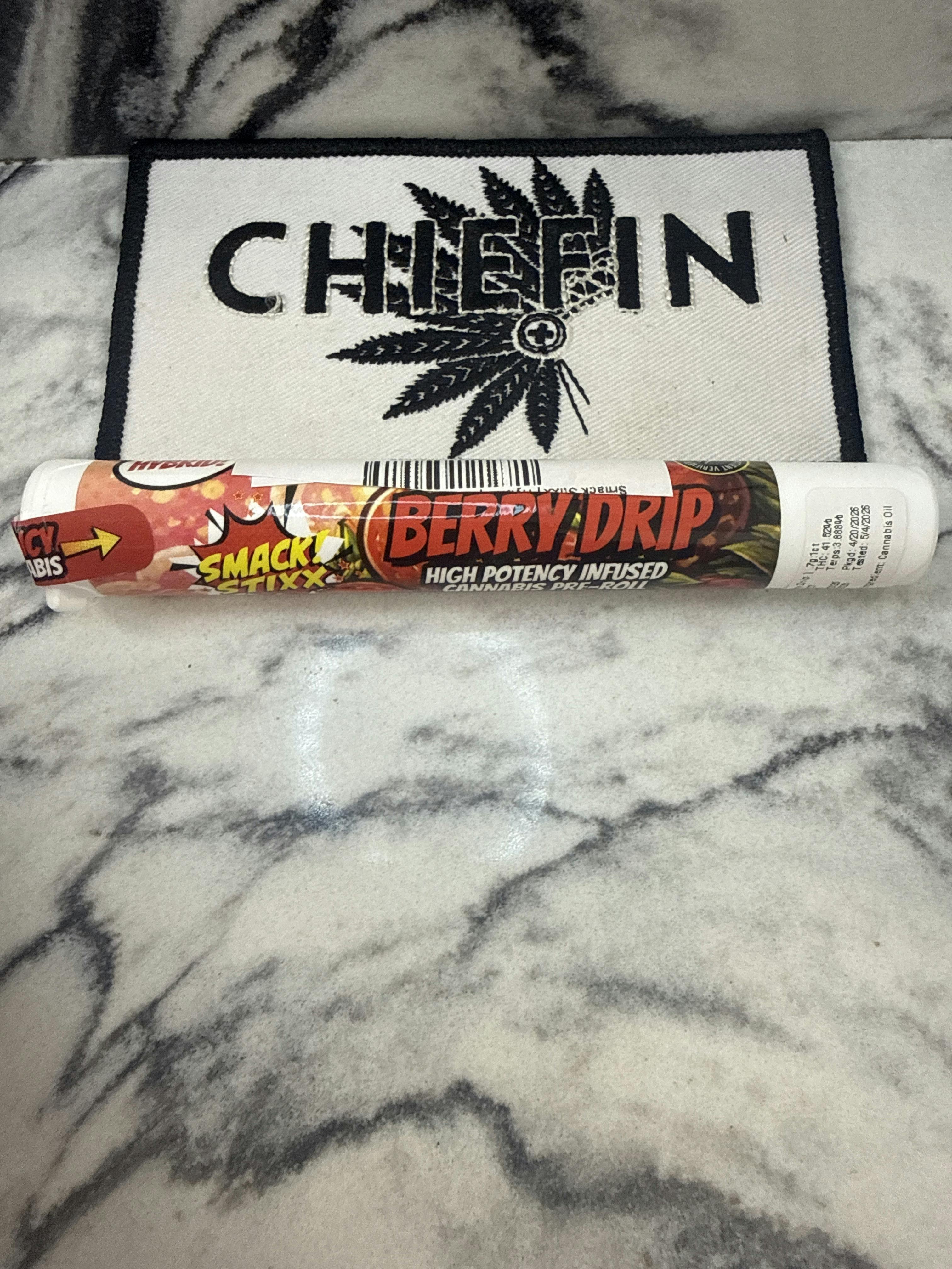 Smack Stixx | Hybrid | Berry Drip | .7g:1ct