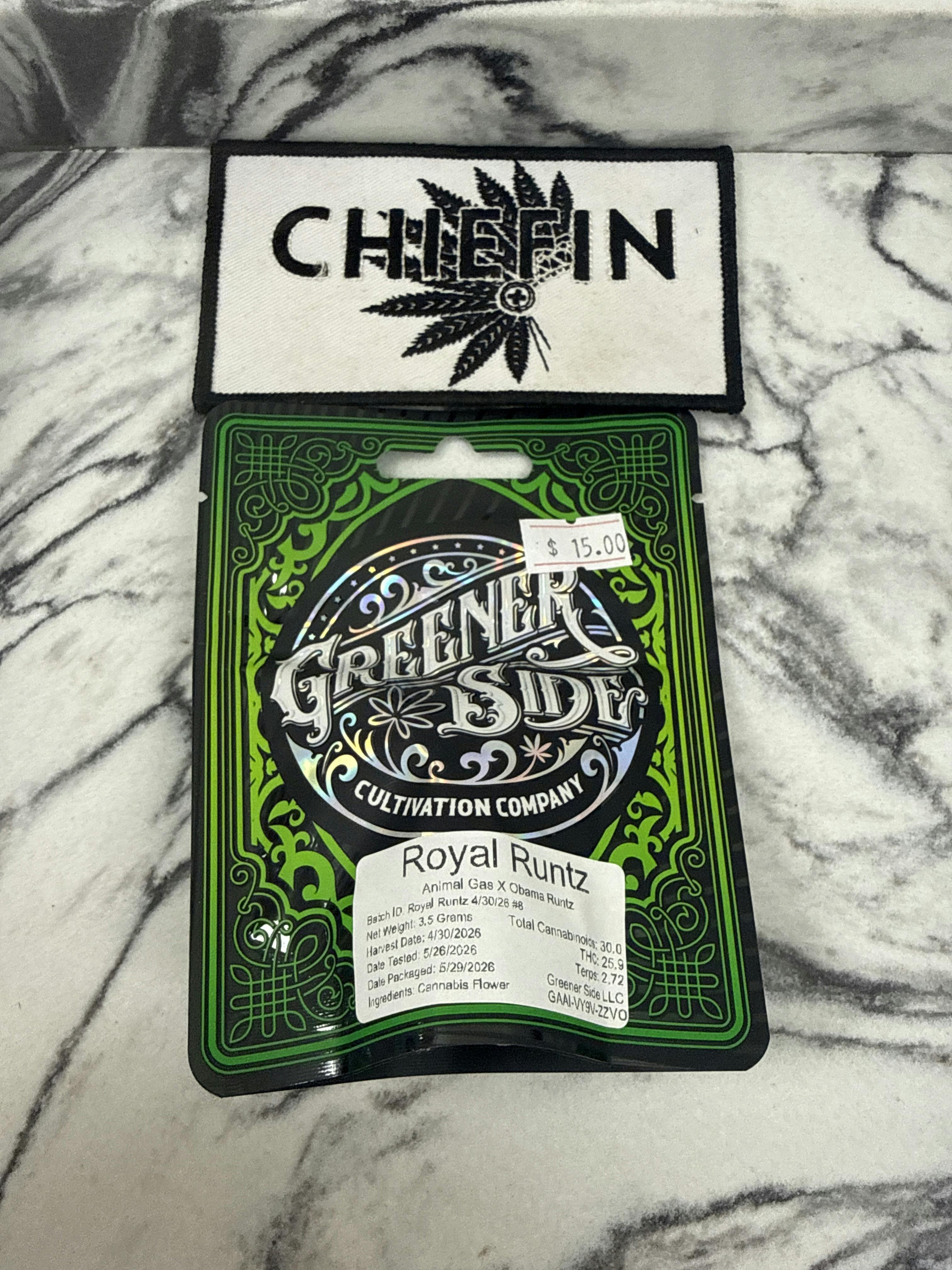 Greener Side Royal Runtz (Each) 3.5g - Flower