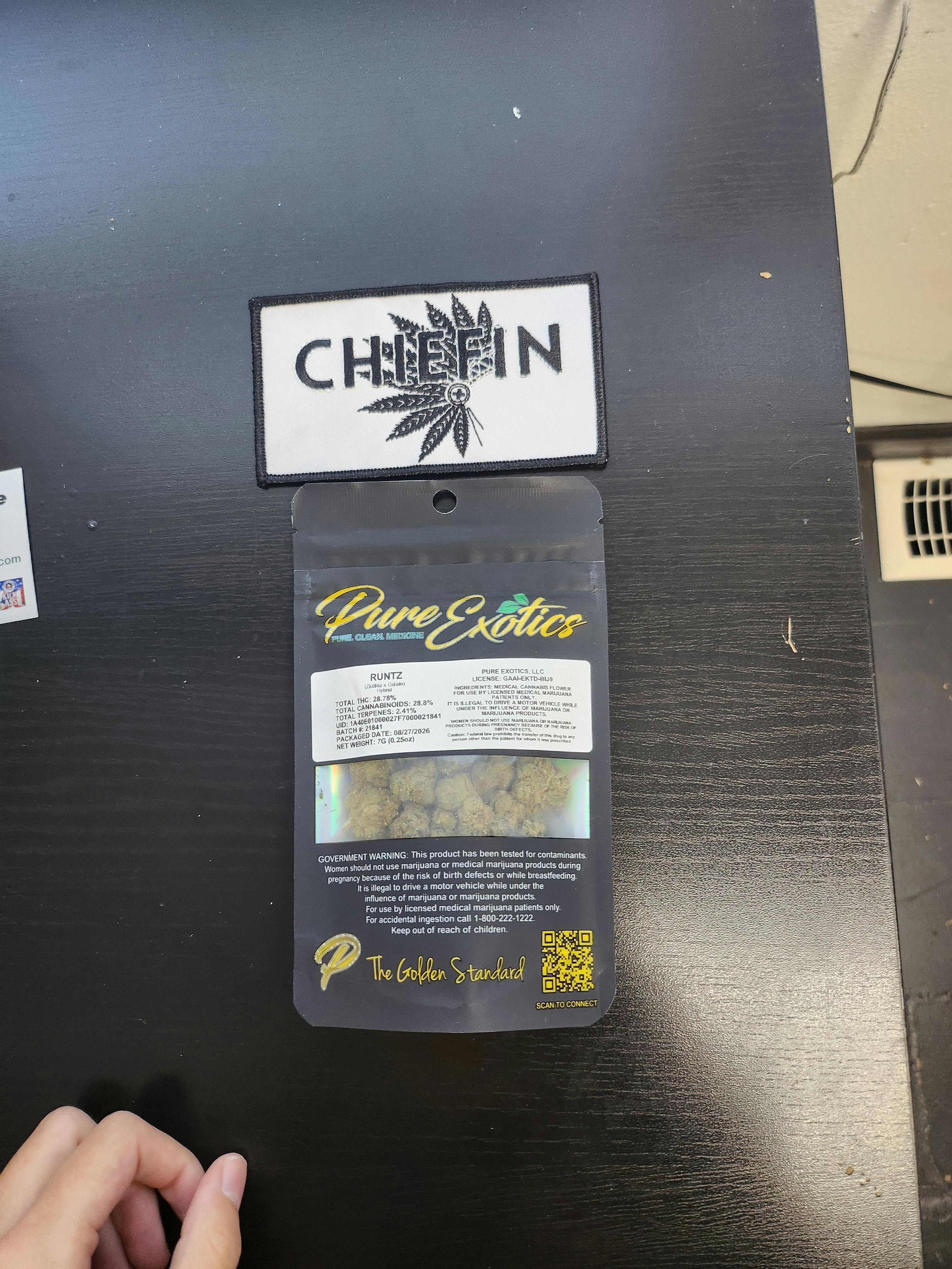 Pur Exotics Runtz - Pre-Packaged 7g
