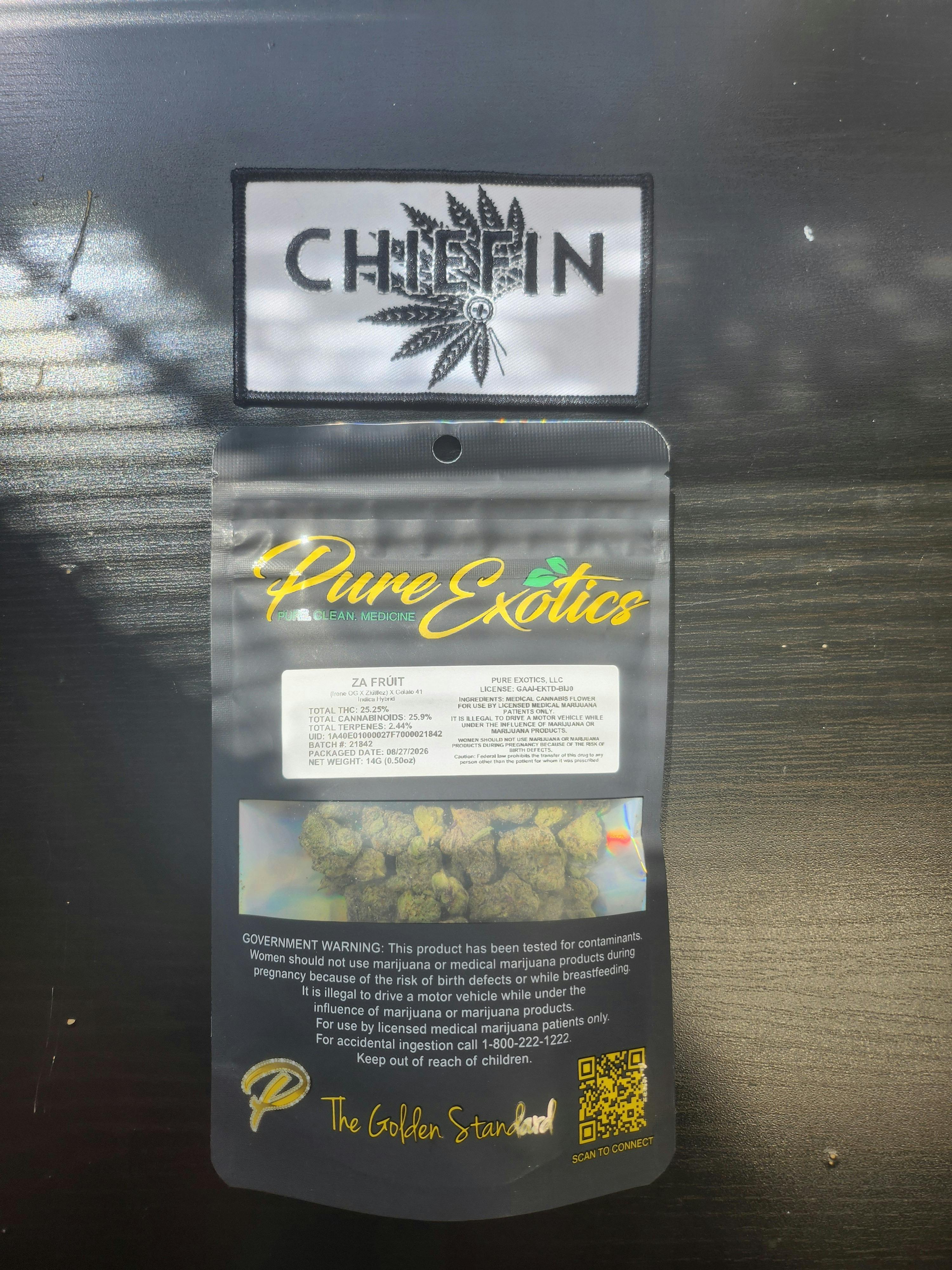 Pur Exotics Za Fruit - Pre-Packaged 14g
