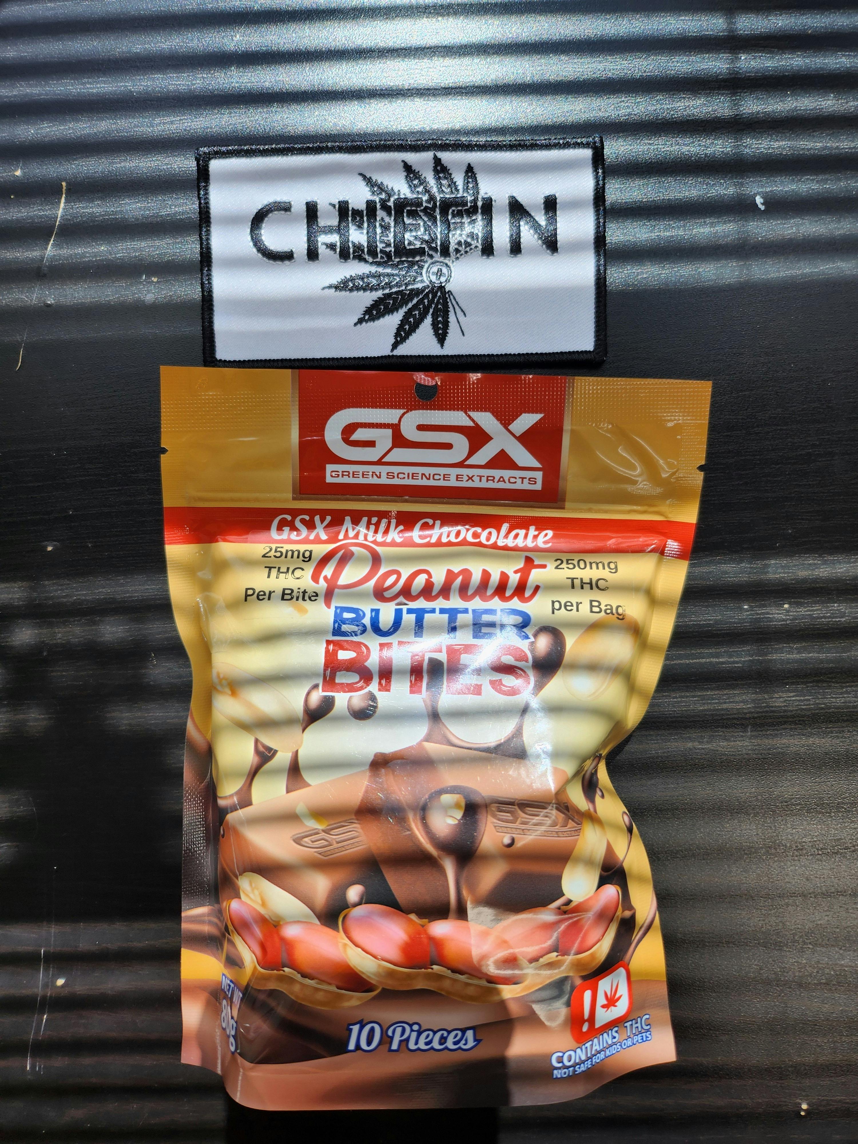 Peanut Butter Chocolate 250mg - 10 pieces