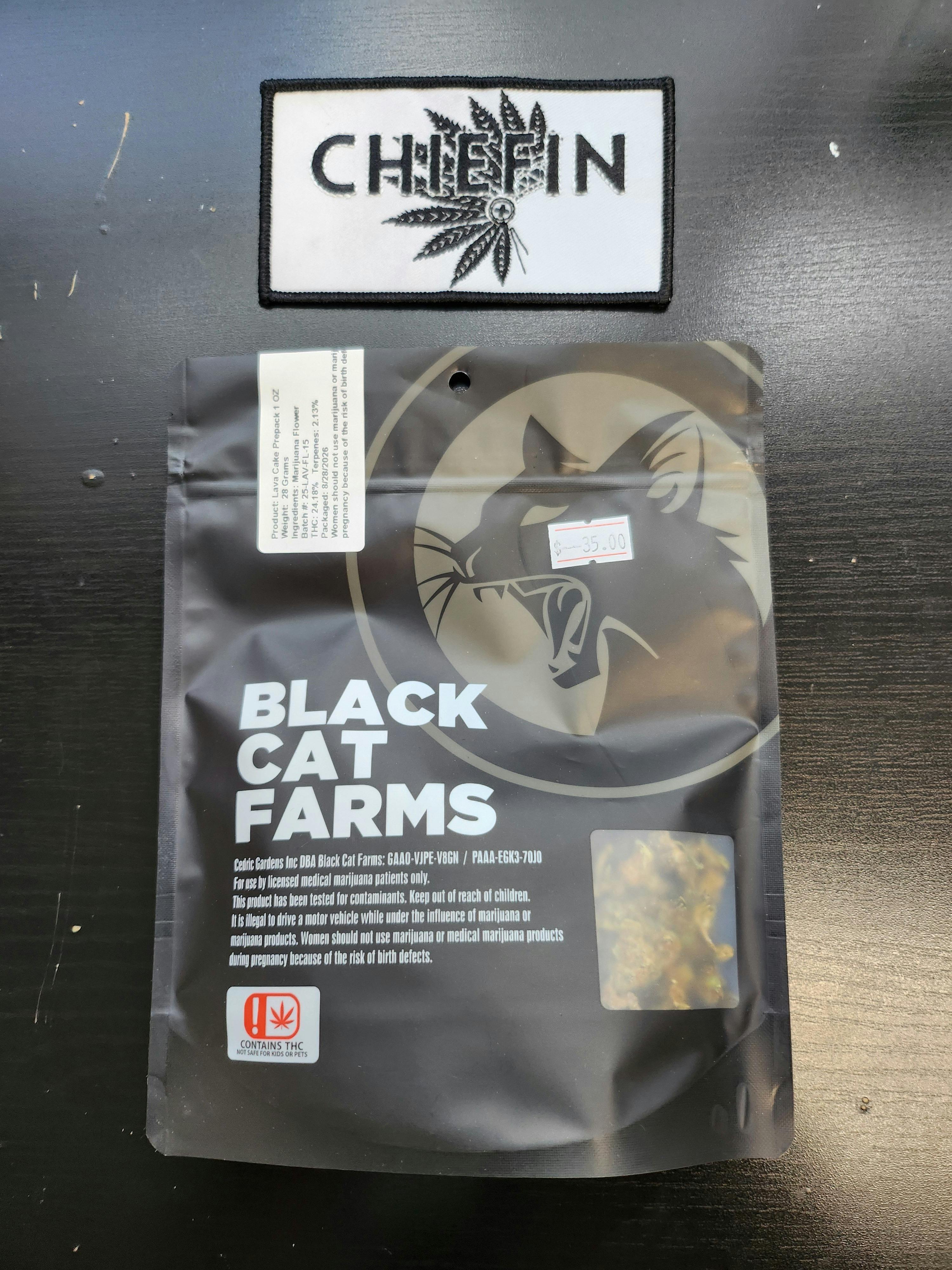 Black Cat Lava Cake Prepack 1 Oz