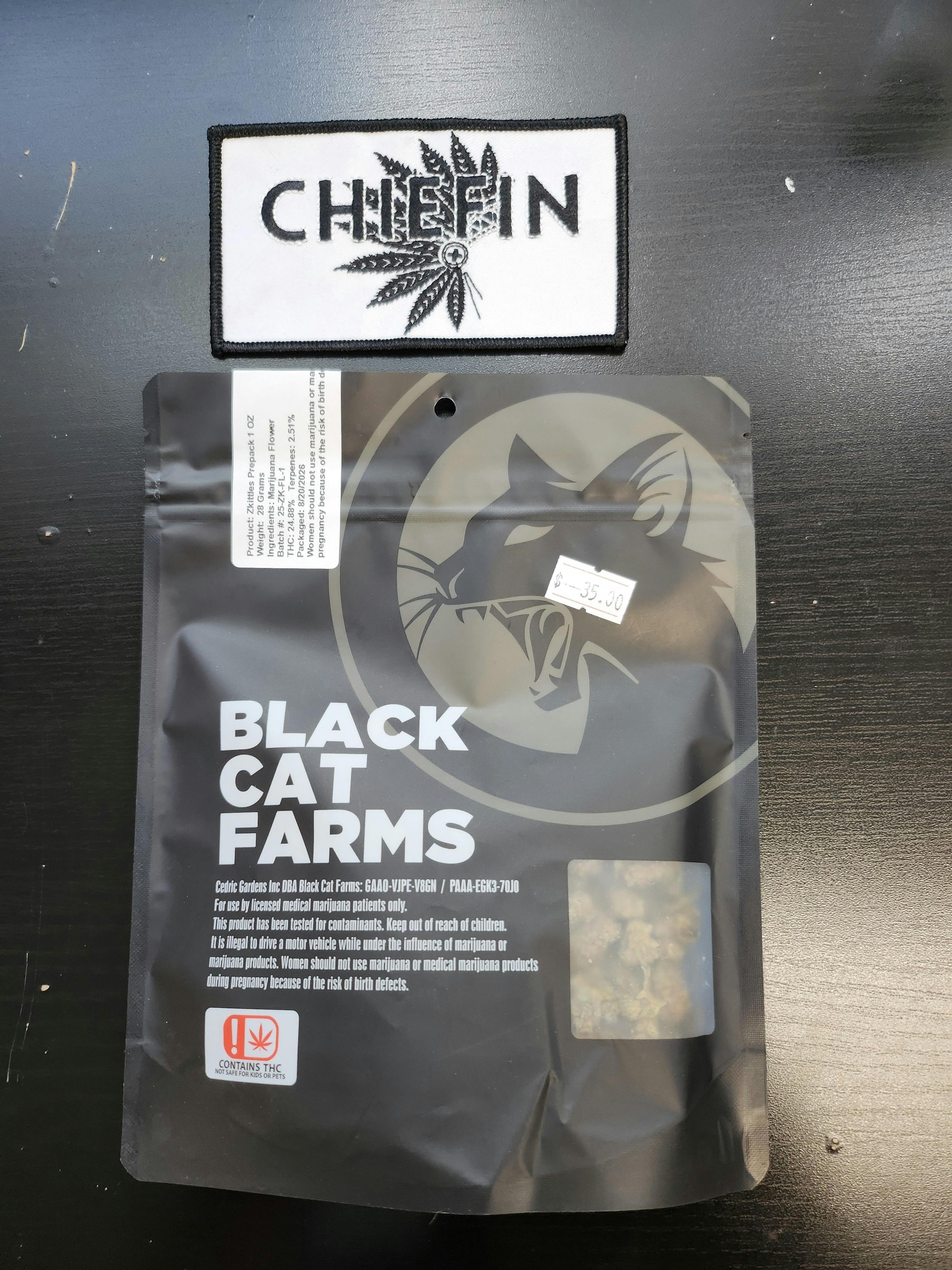 Black Cat Zkittles Prepack Oz