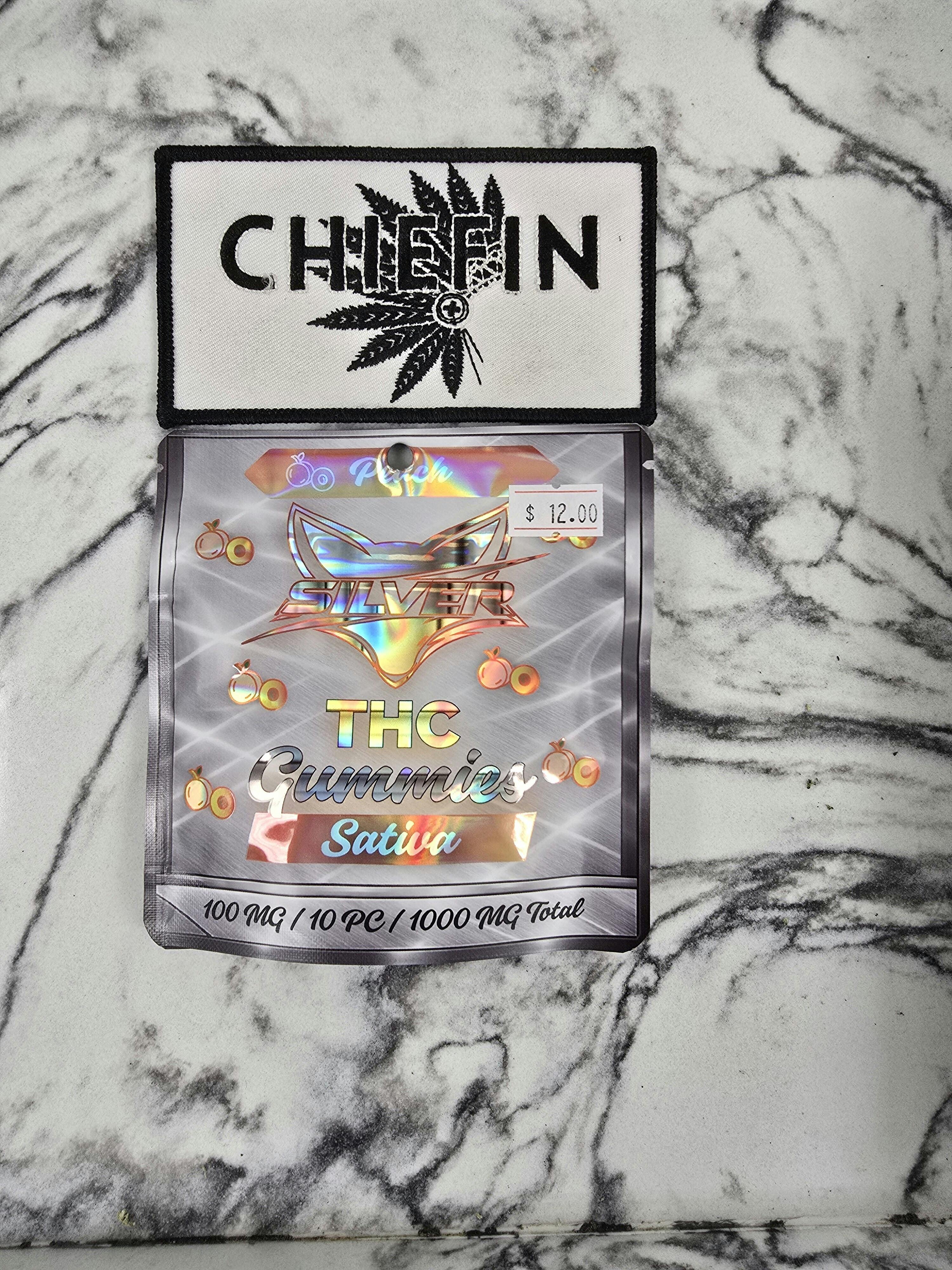Silver Fox | Gummy Pack Peach | 1000mg | 10 CT