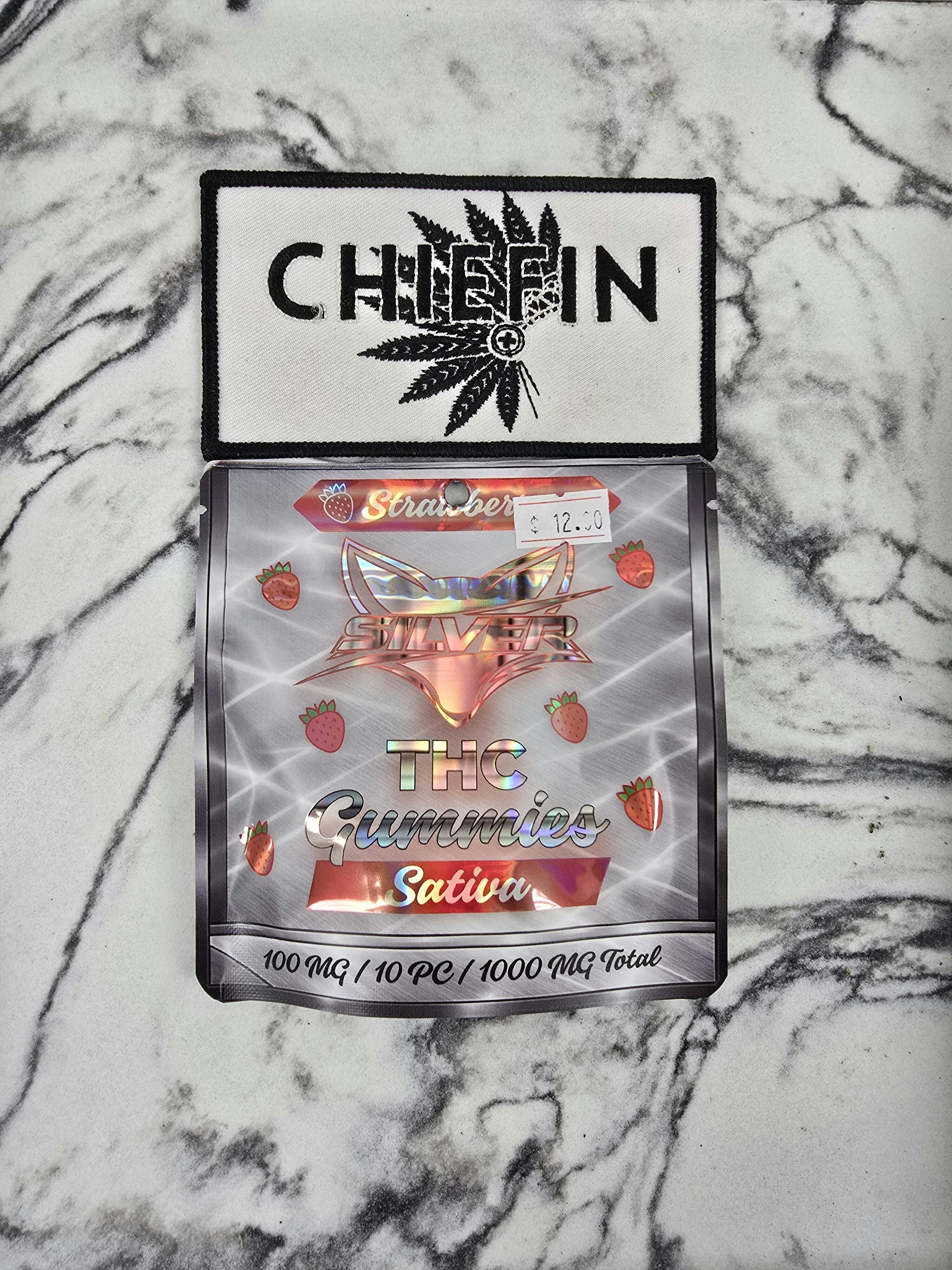 Silver Fox | Gummy Pack Strawberry | 1000mg | 10 CT