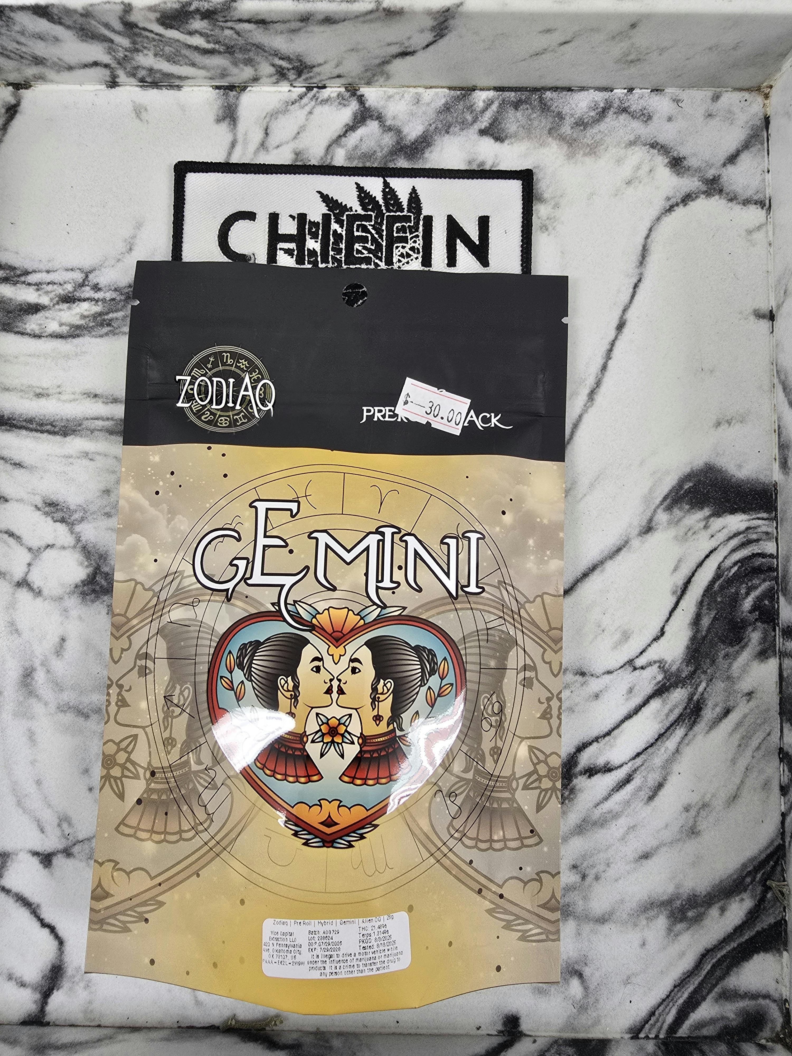 Zodiaq | Alien OG | Joints | 1g each | 28pk