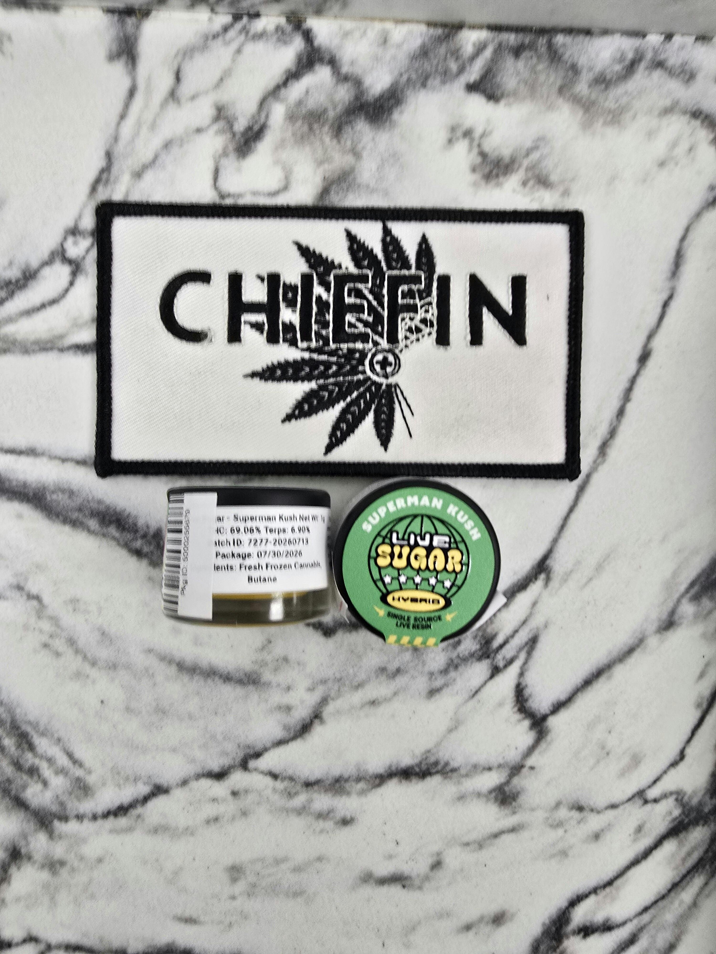 Superman Kush | Live Resin Sugar | 1g