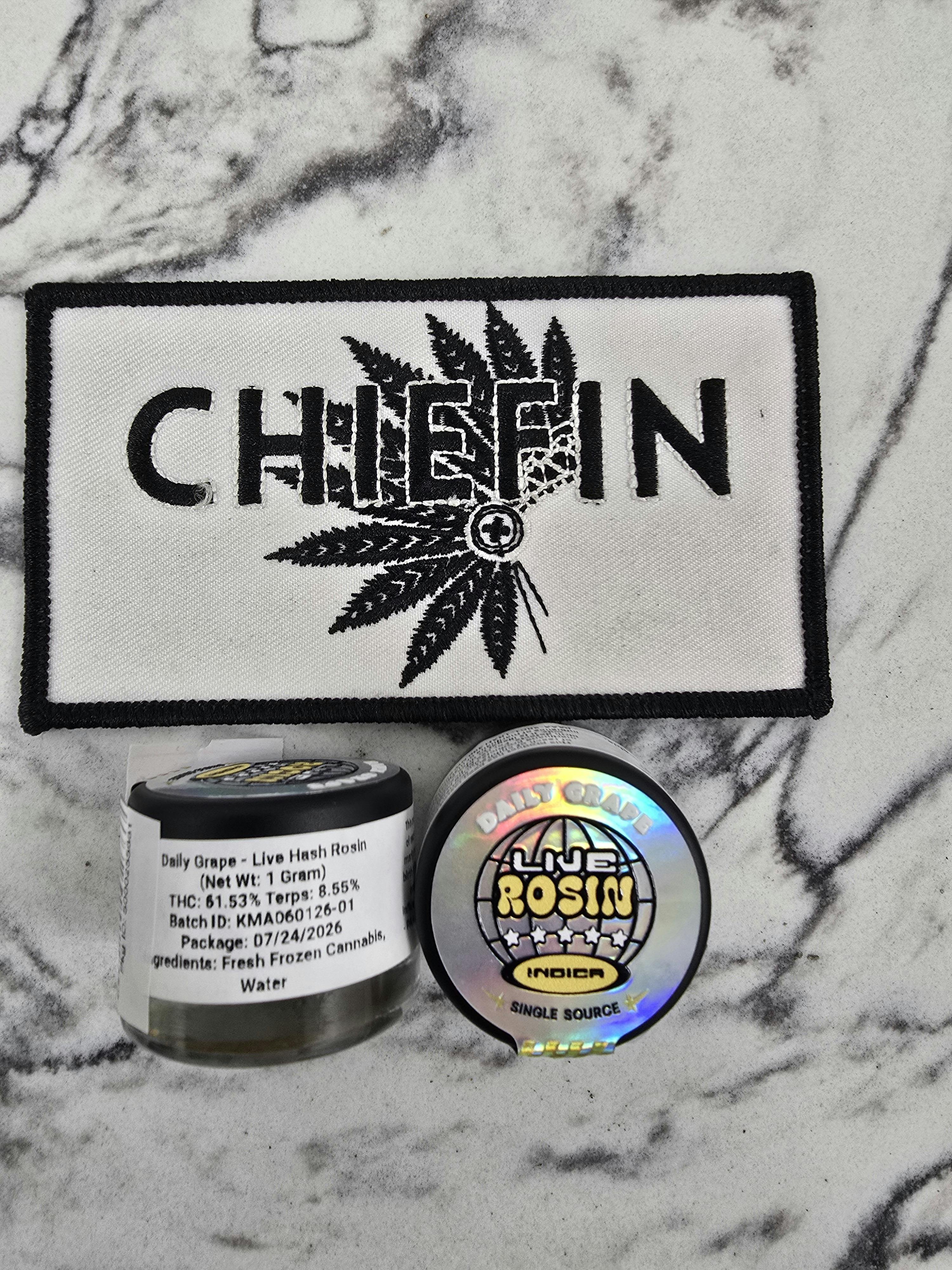 Daily Grape - Live Hash Rosin - 1g