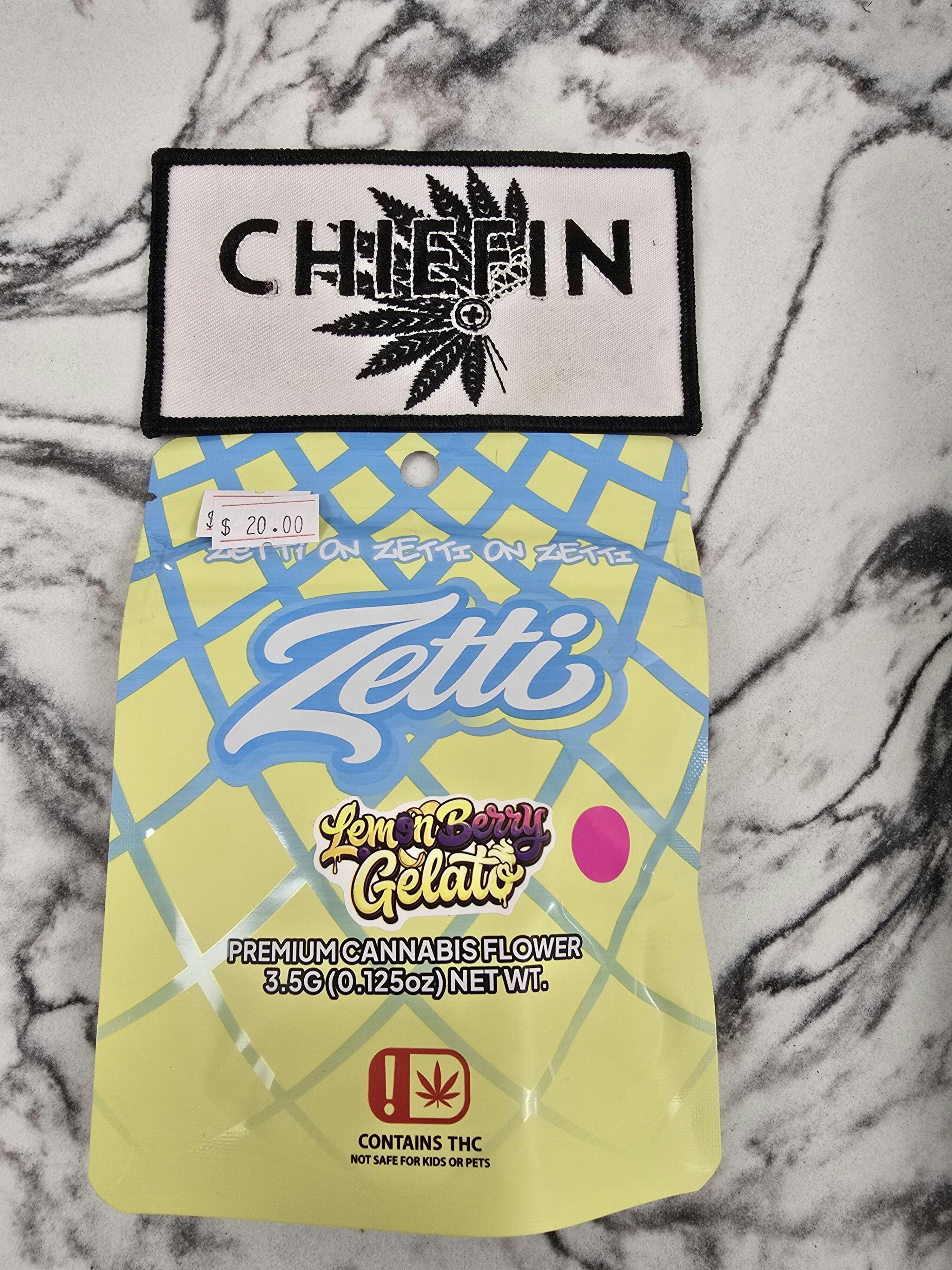 ZETTI FLOWER | LEMON BERRY GELATO | 3.5g | BIGZ