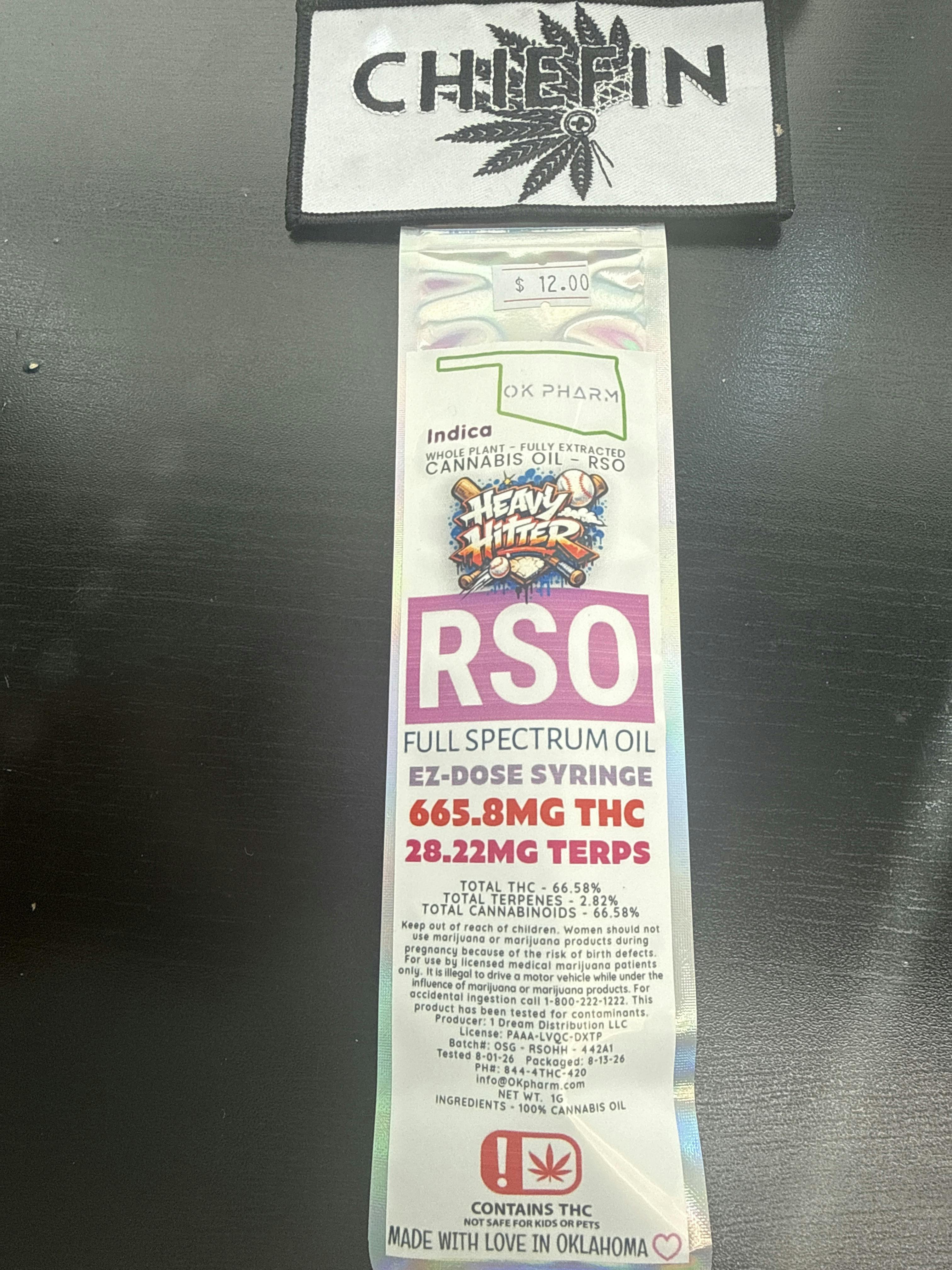 Pharm Rso Heavy Hitter