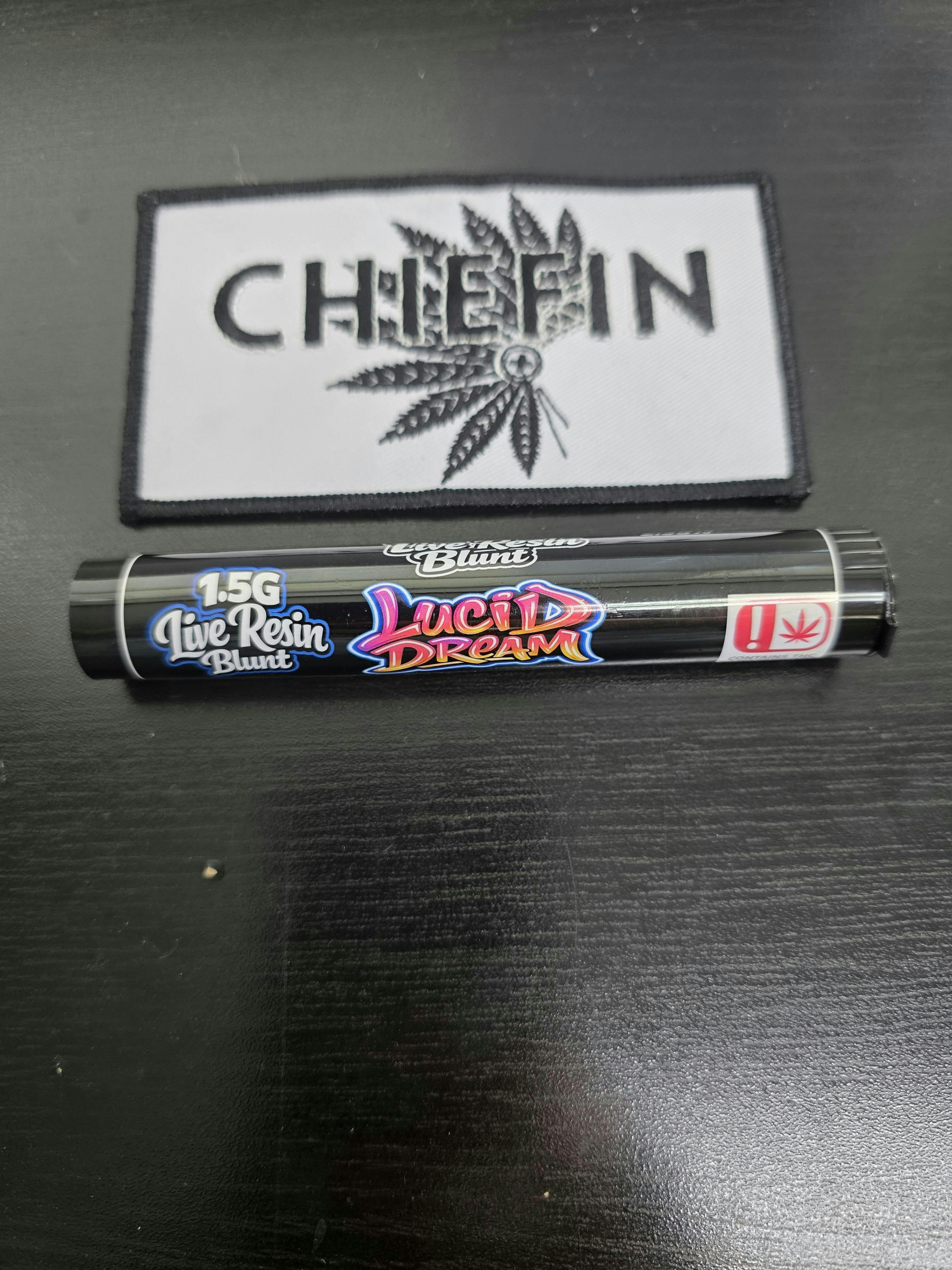 Cartel Oil Co | Live Resin Blunt Cone | Hybrid | Lucid Dream | 1.5g