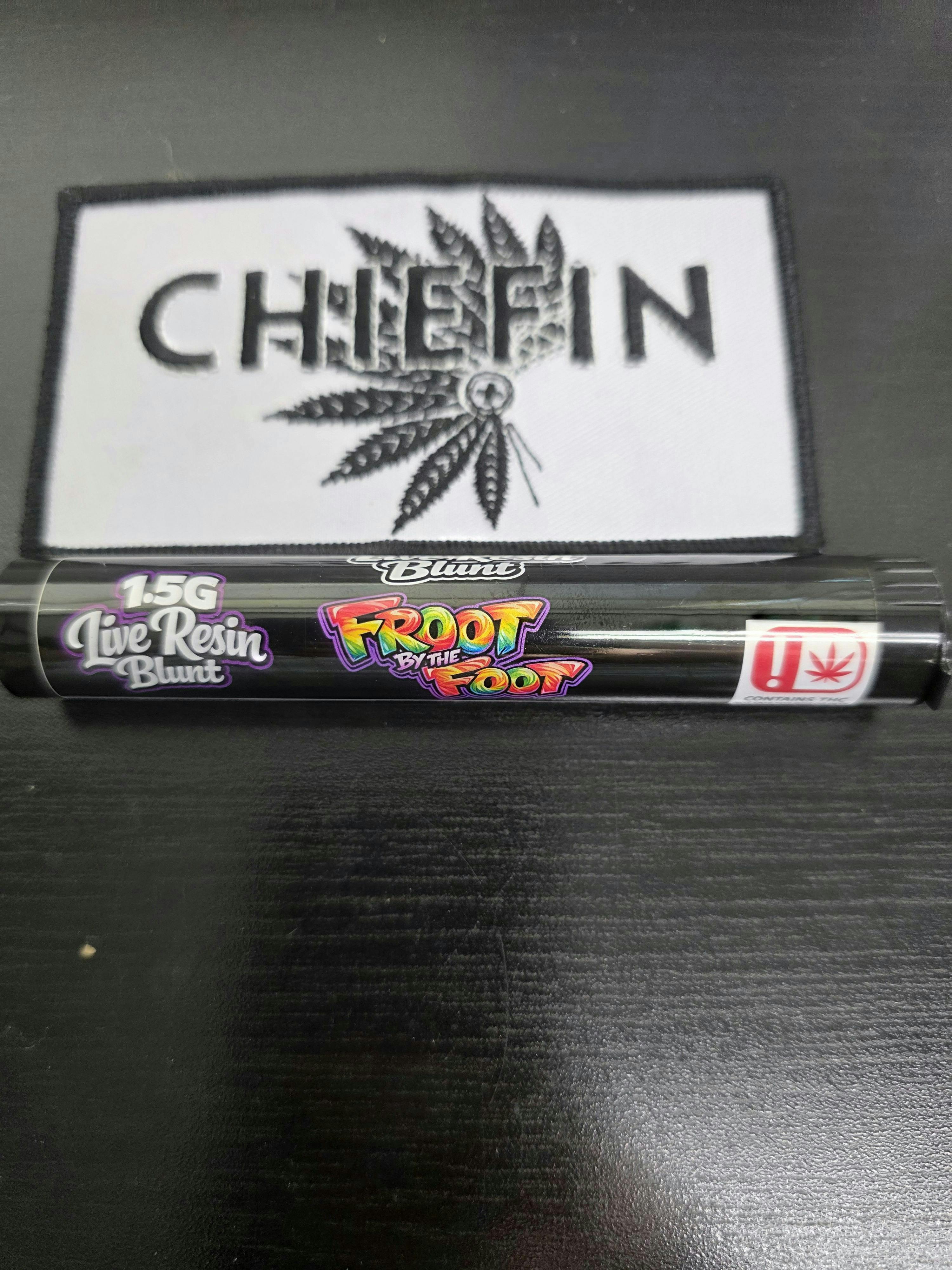 Cartel Oil Co | Live Resin Blunt Cone | Indica | Froot by the Foot | 1.5g