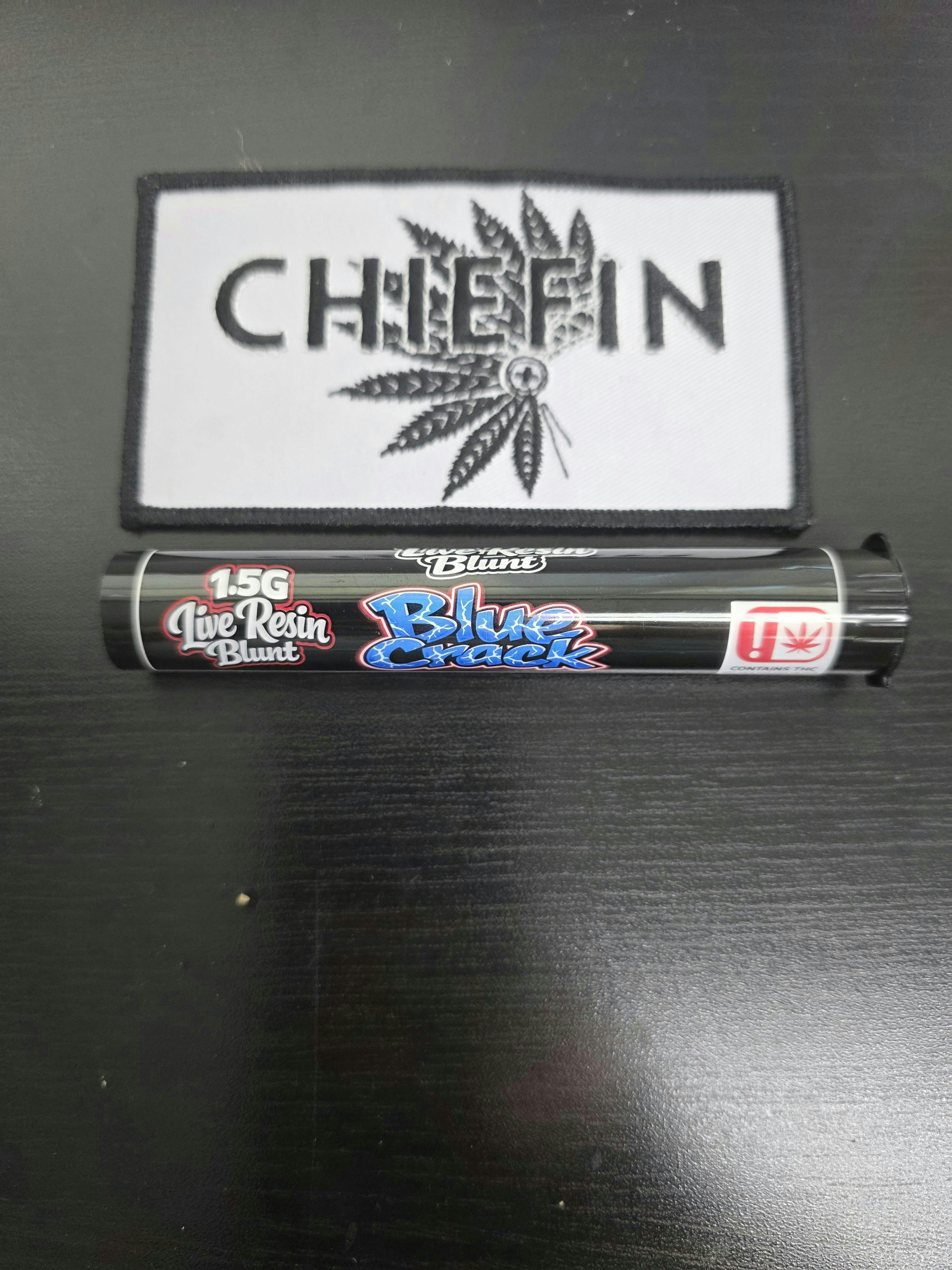 Cartel Oil Co | Live Resin Blunt Cone | Sativa | Blue Crack | 1.5g