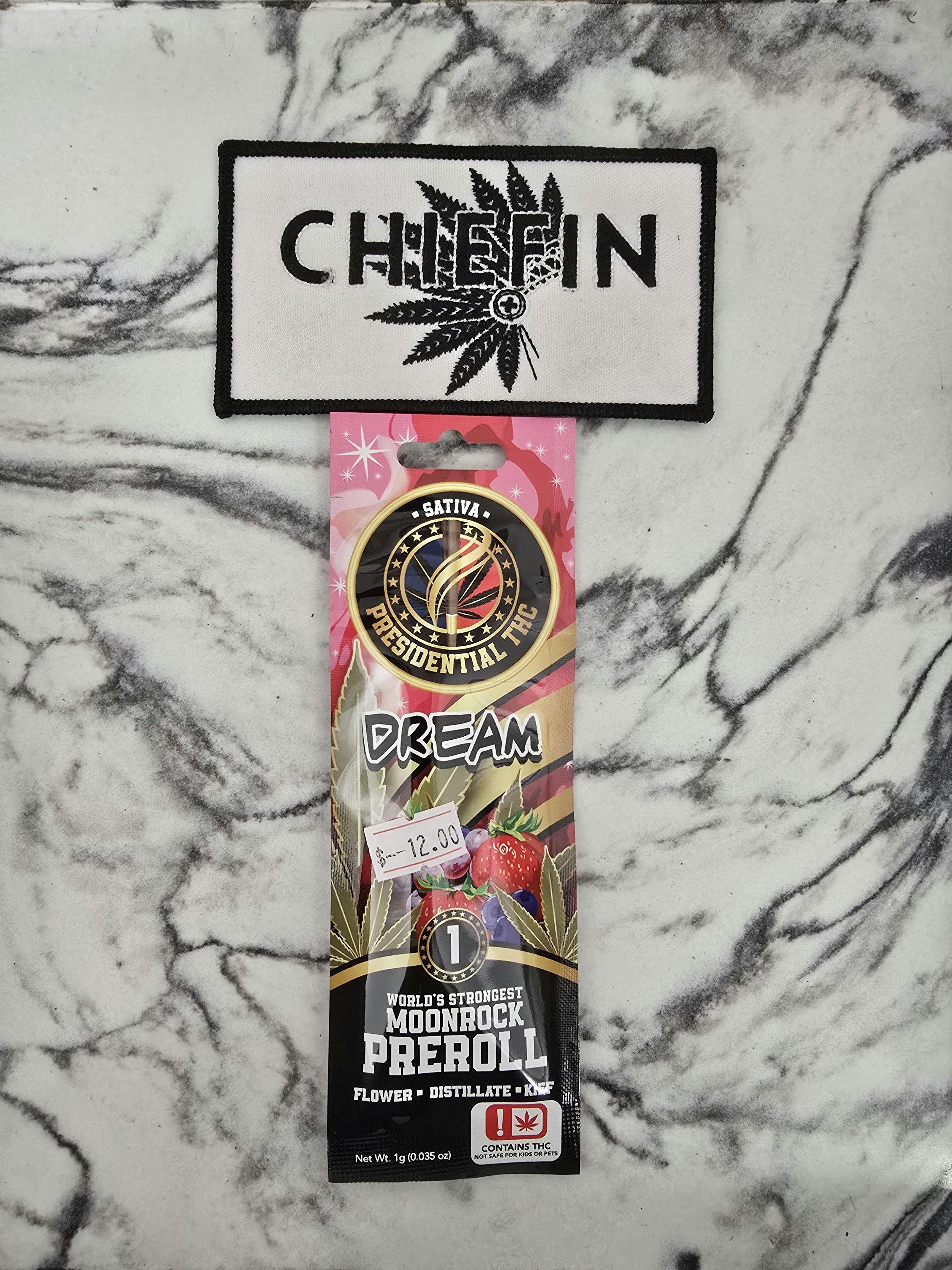 Presidential Moon Rock Preroll Dream