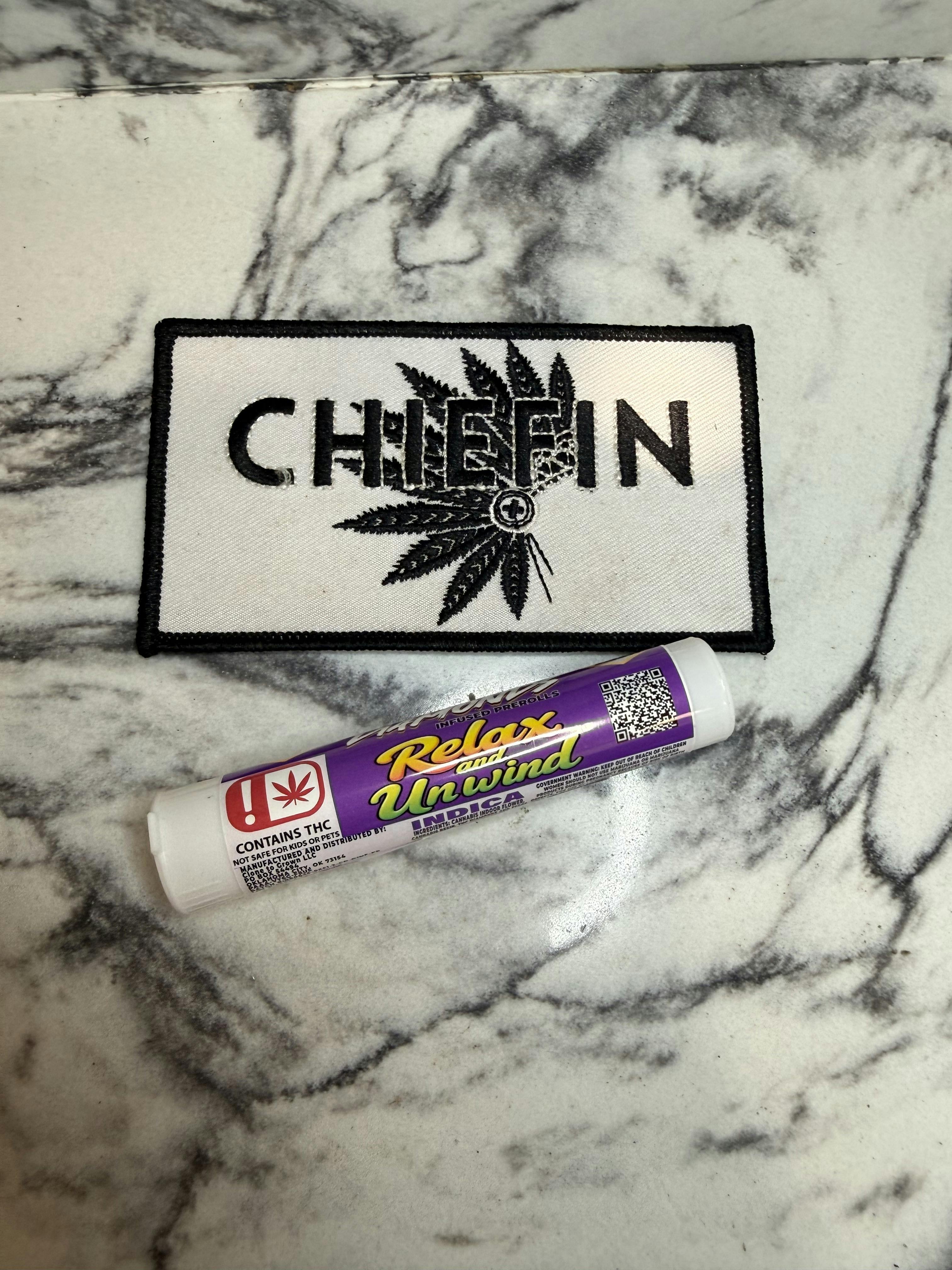 Cartel Oil Co | Diamond Infused Pre-Roll | Indica | Relax and Unwind | 1.2g