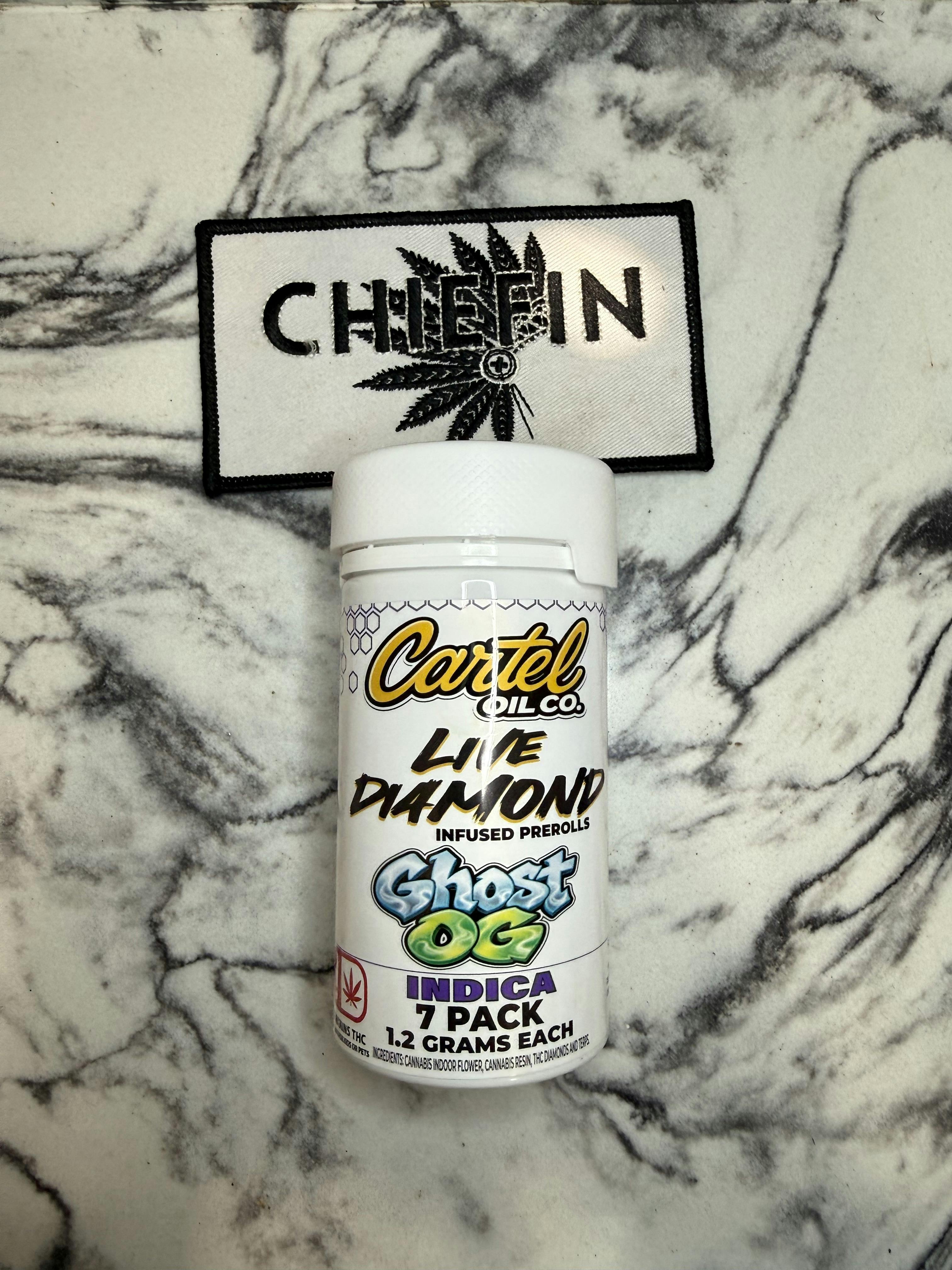 Cartel Oil Co | Infused Pre-Roll Bundle | Indica | OG Kush | 8.4g