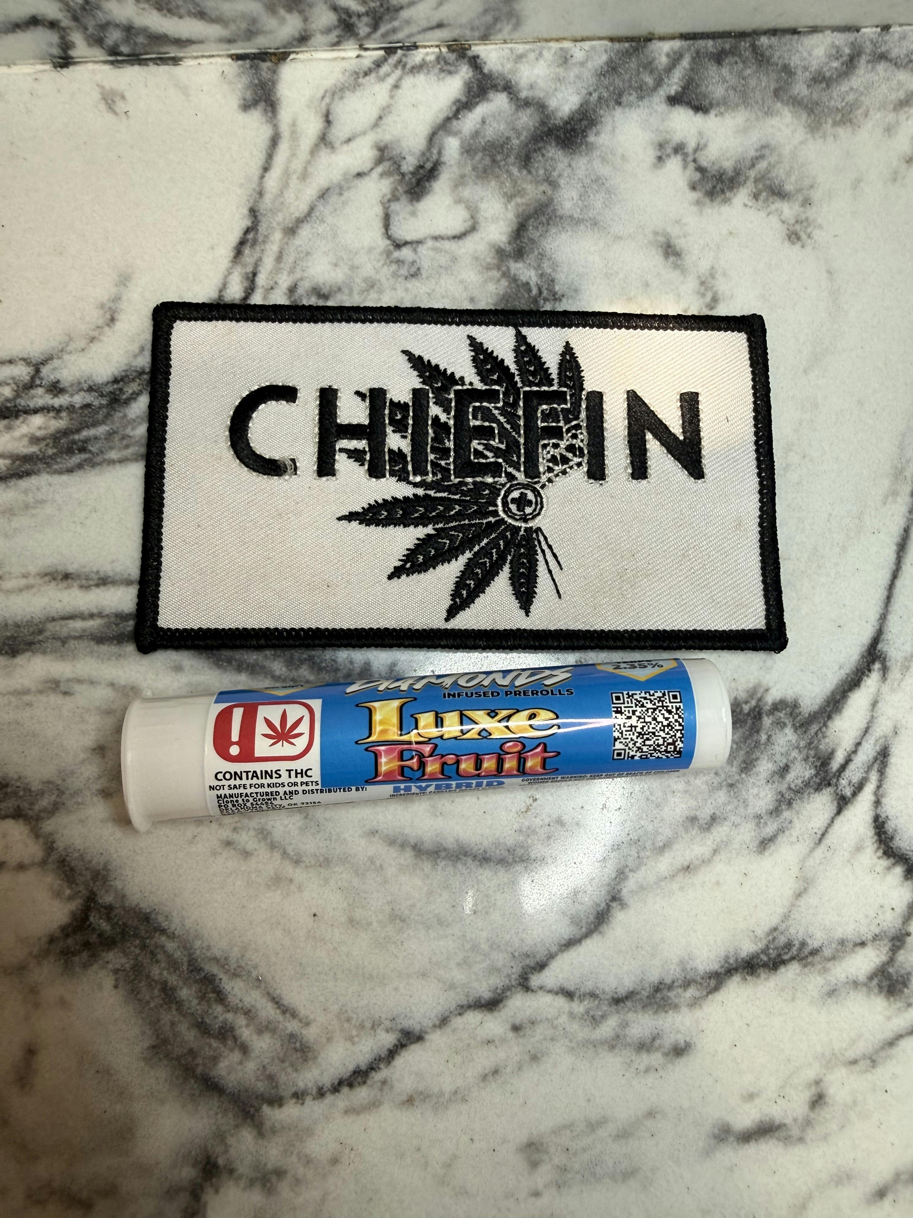 Cartel Oil Co | Diamond Infused Pre-Roll | Hybrid | Luxe Fruit | 1.2g