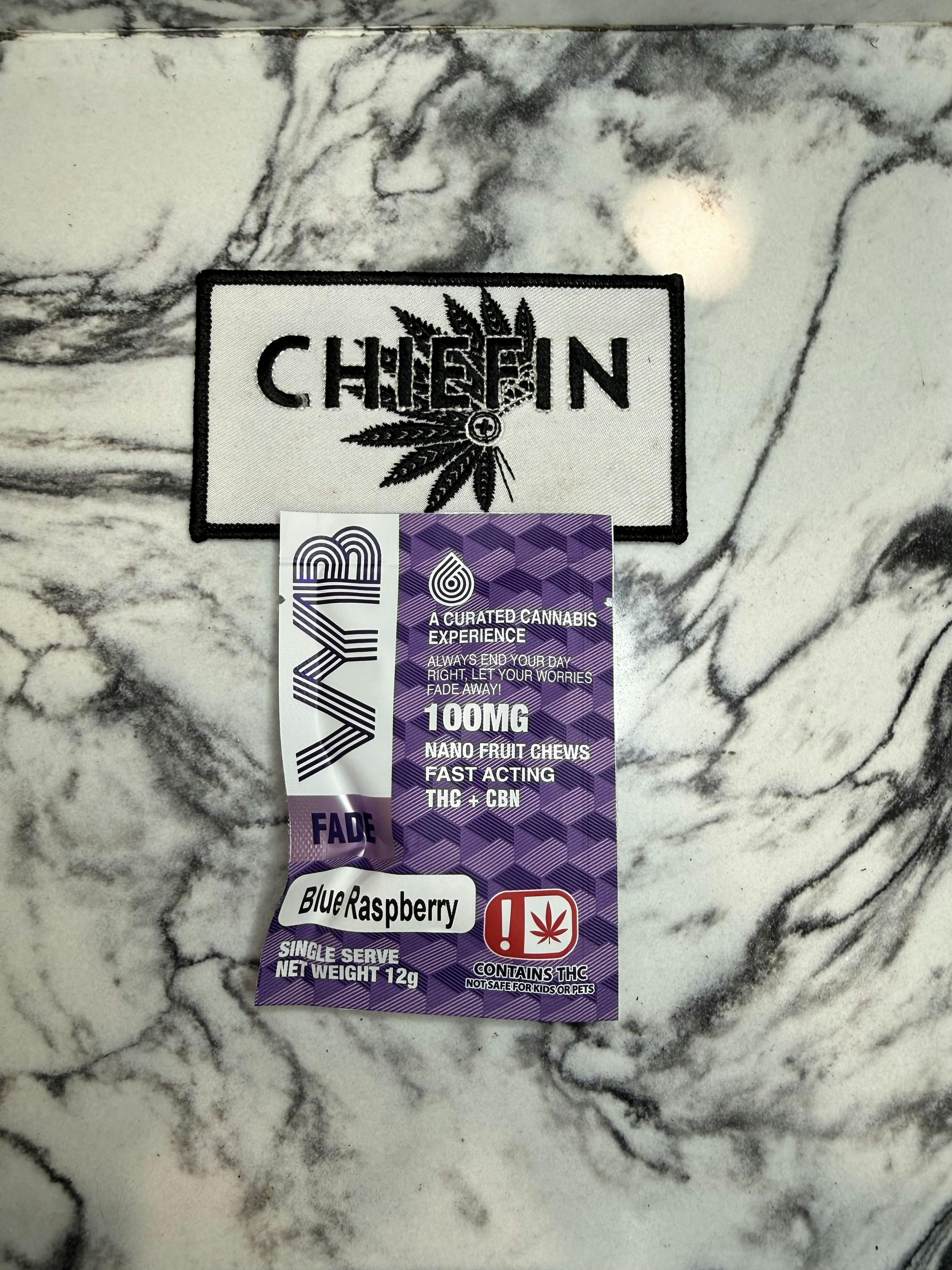 VYB Nano FC Single 100mg - Fade - Blue Raspberry THC + CBN