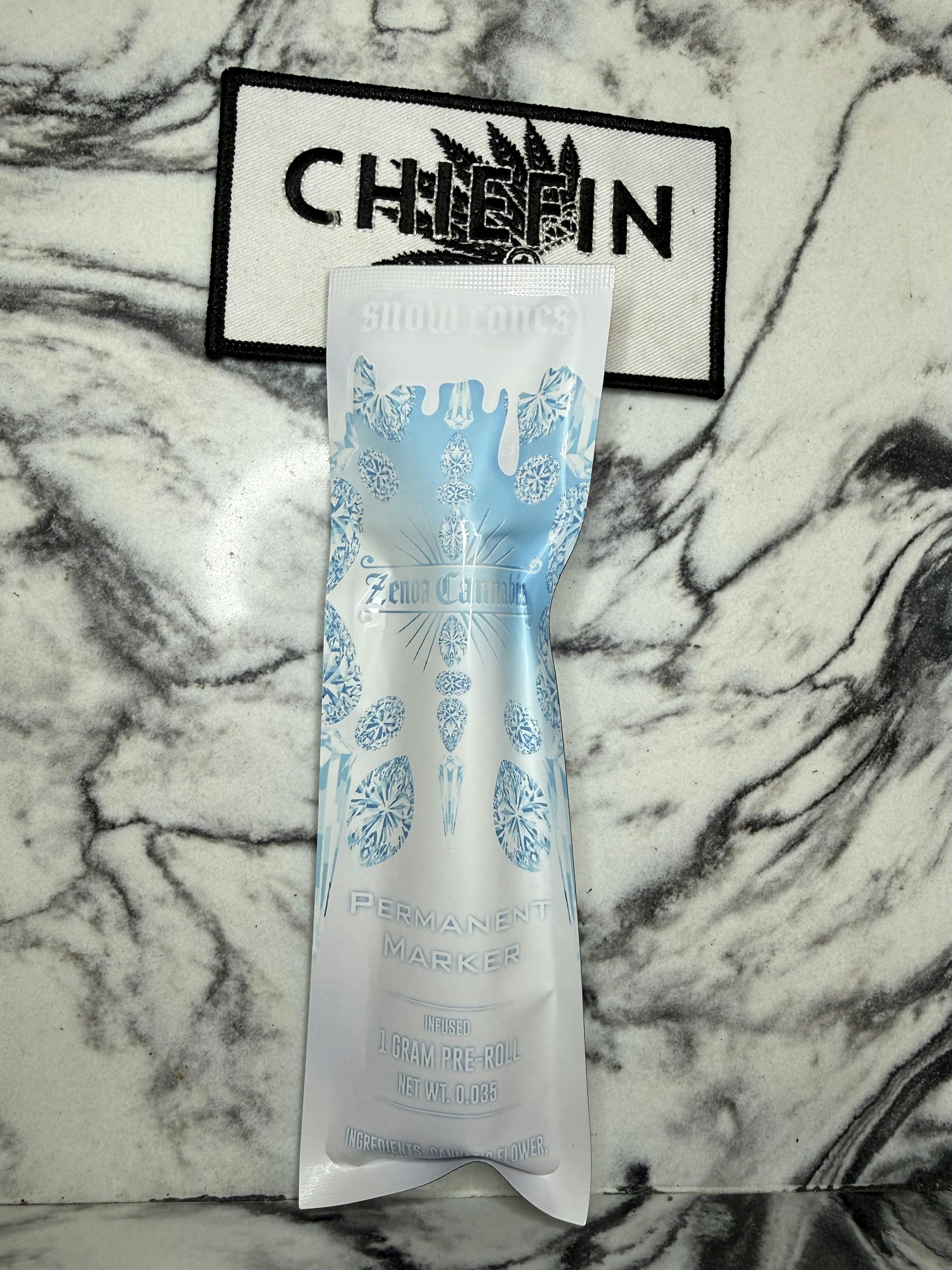 FG | Pre-Roll | Infused | Zenoa - Snow Cone - Permanent Marker