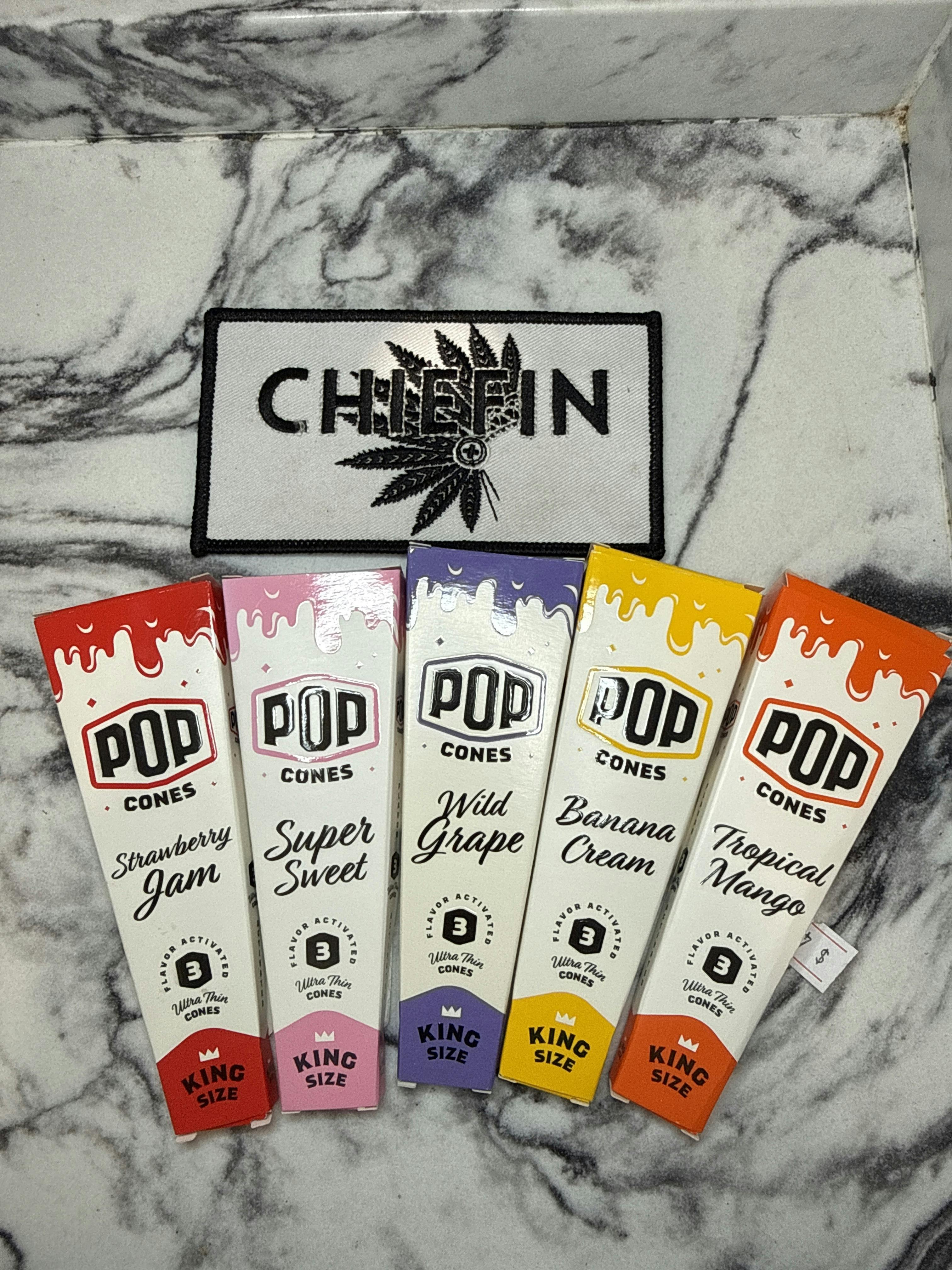 Pop Cones Assorted Flavors *21+ NO MED CARD REQUIRED*